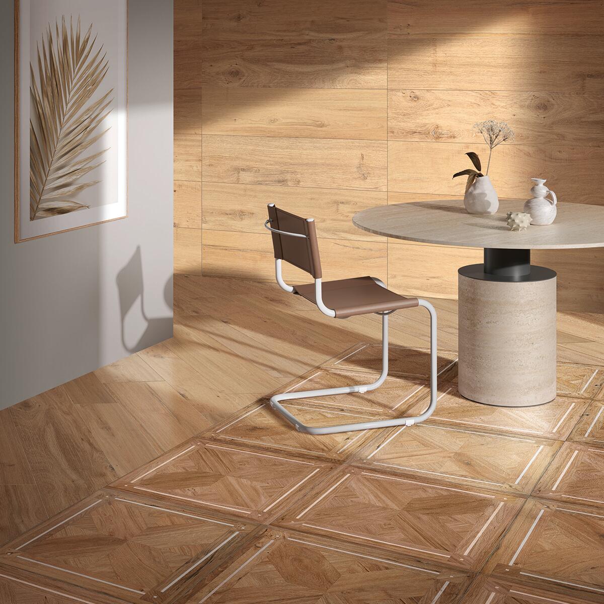 Piastrella da pavimento e rivestimento interno ed esterno in gres porcellanato 30 x 120 cm rettificato smaltato ambra opaco Briccole R10 traffico intenso (pei 4/5) Sp. 9.5 mm 1.44 mq - 2