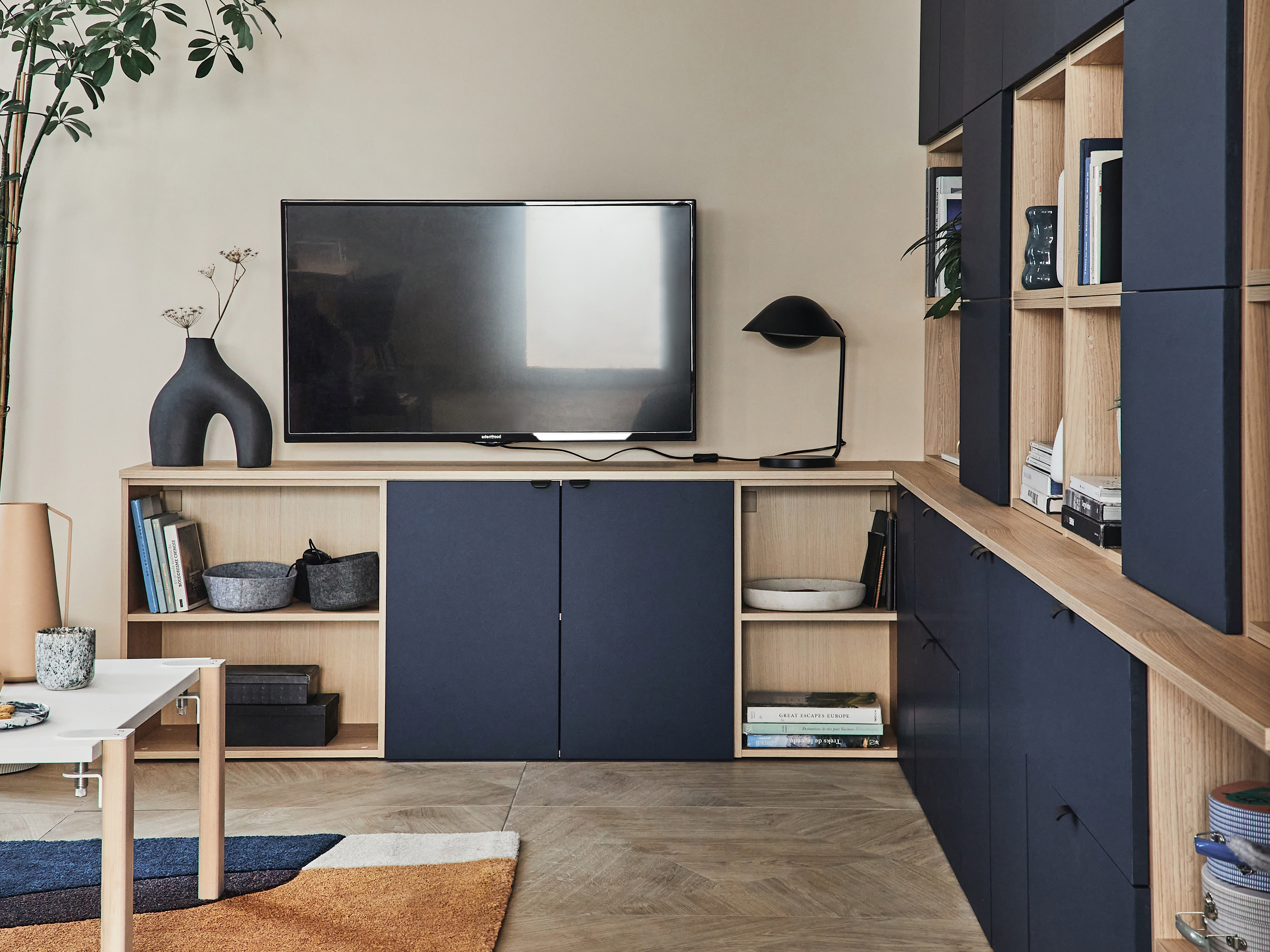 Móvel inferior Spaceo Evo'M 80x38x64 cm carvalho - 3