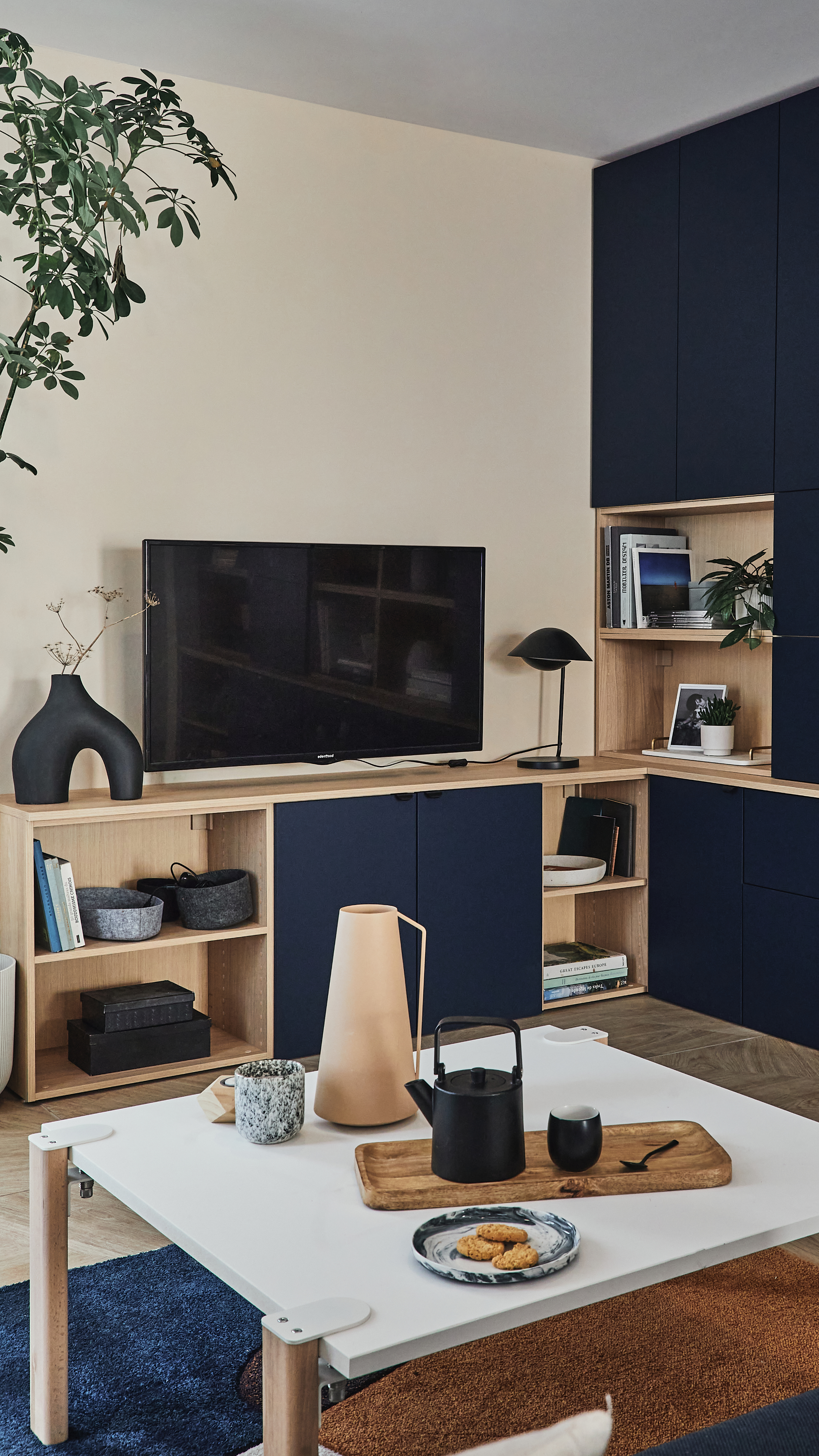 Móvel inferior Spaceo Evo'M 60x38x64cm carvalho - 9