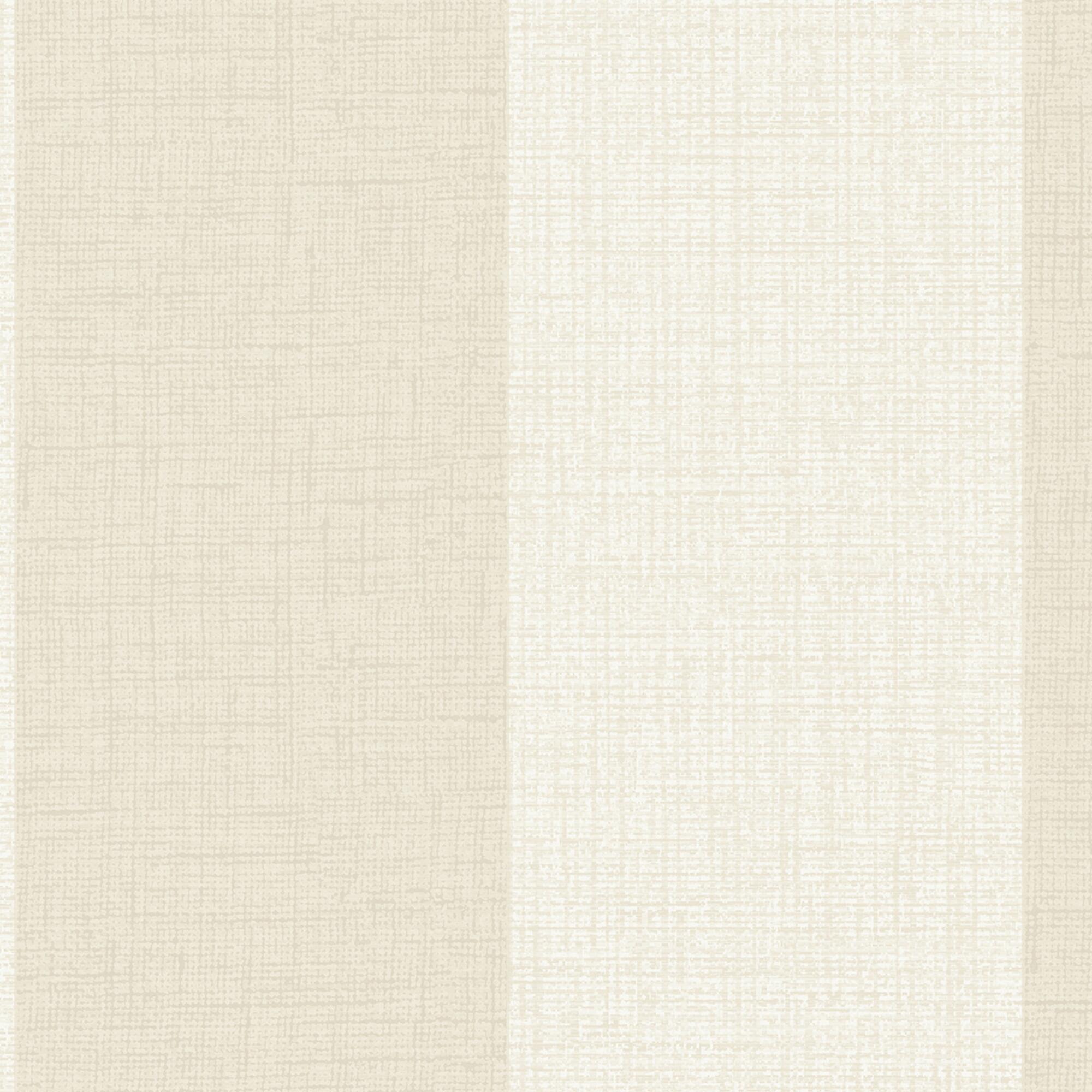 Papel de parede listado bege - 5