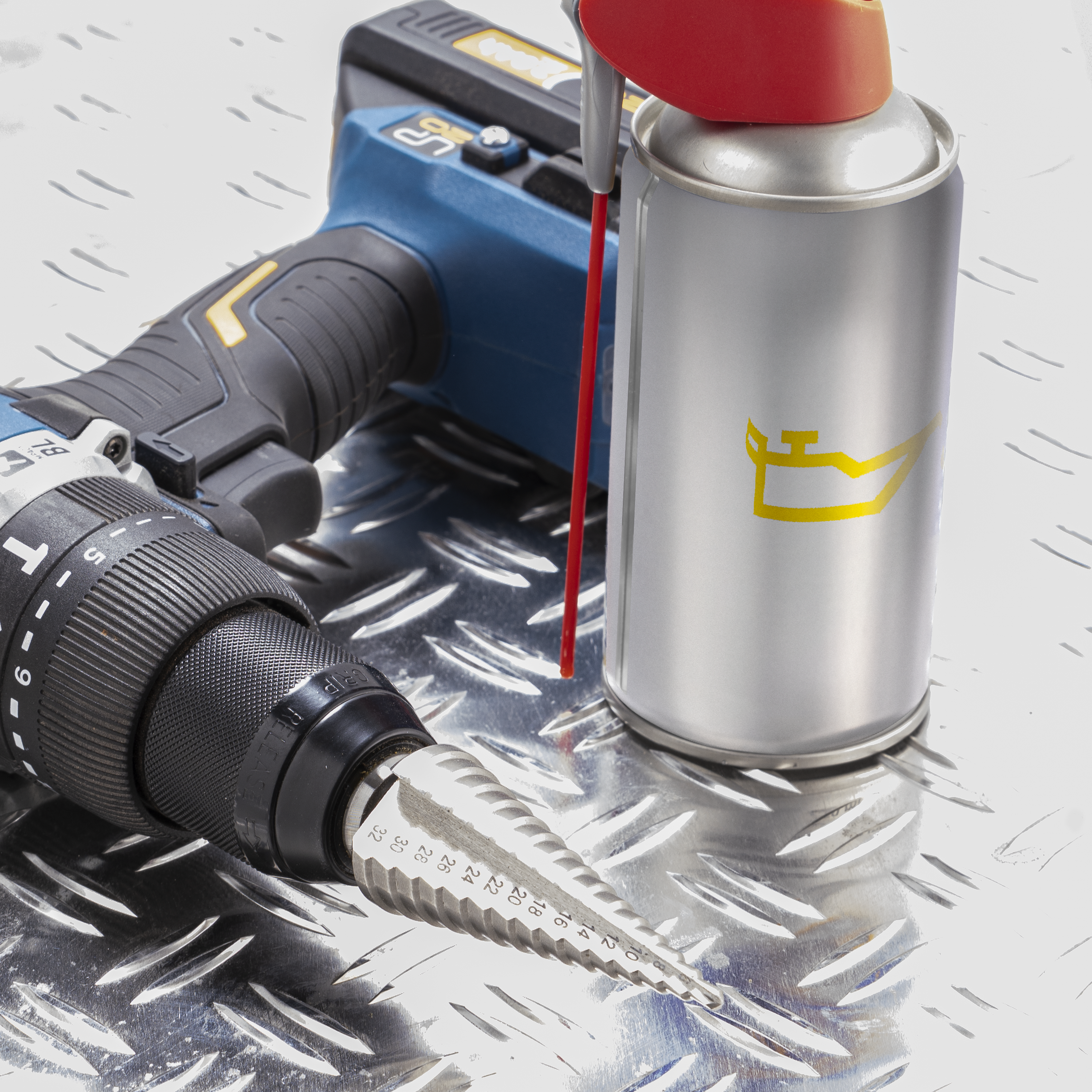 Broca escalonada HSS para metal 4-32 mm Dexter - 6