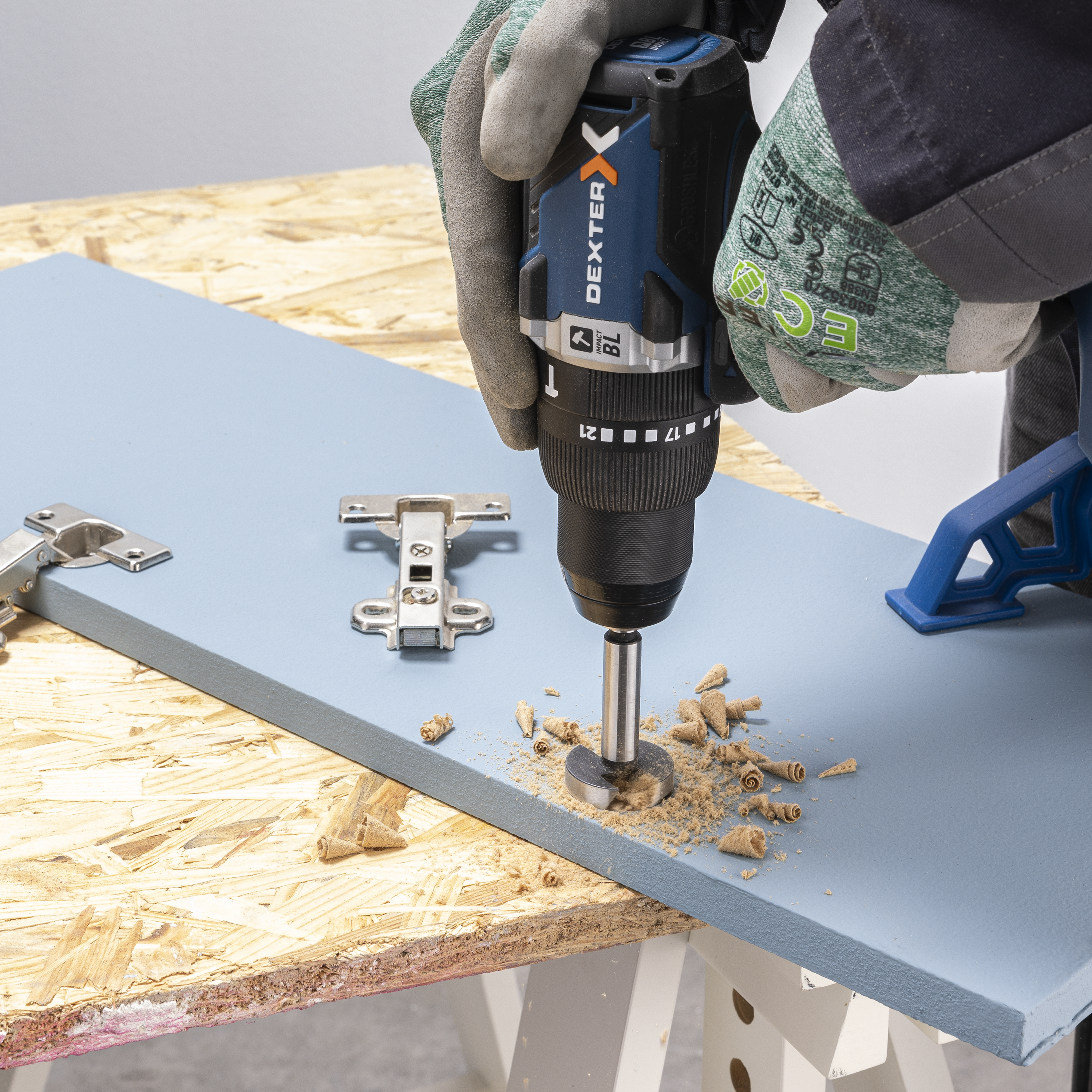 Fresa FOSTNER para embutir cavilhas de madeira Dexter Ø35mm DEXTER - 3