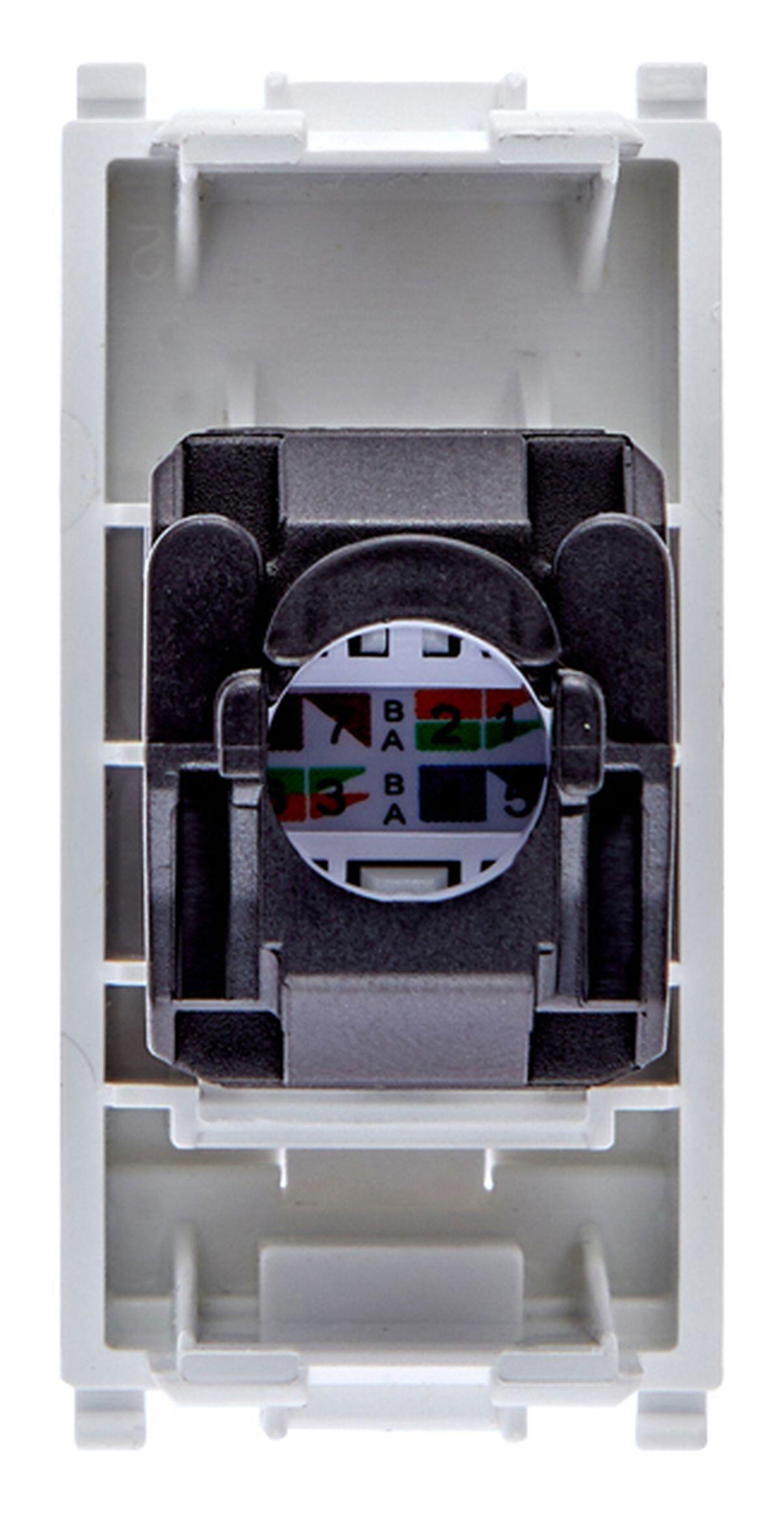 Presa multimediale RJ45 Plana VIMAR , colore bianco - 2