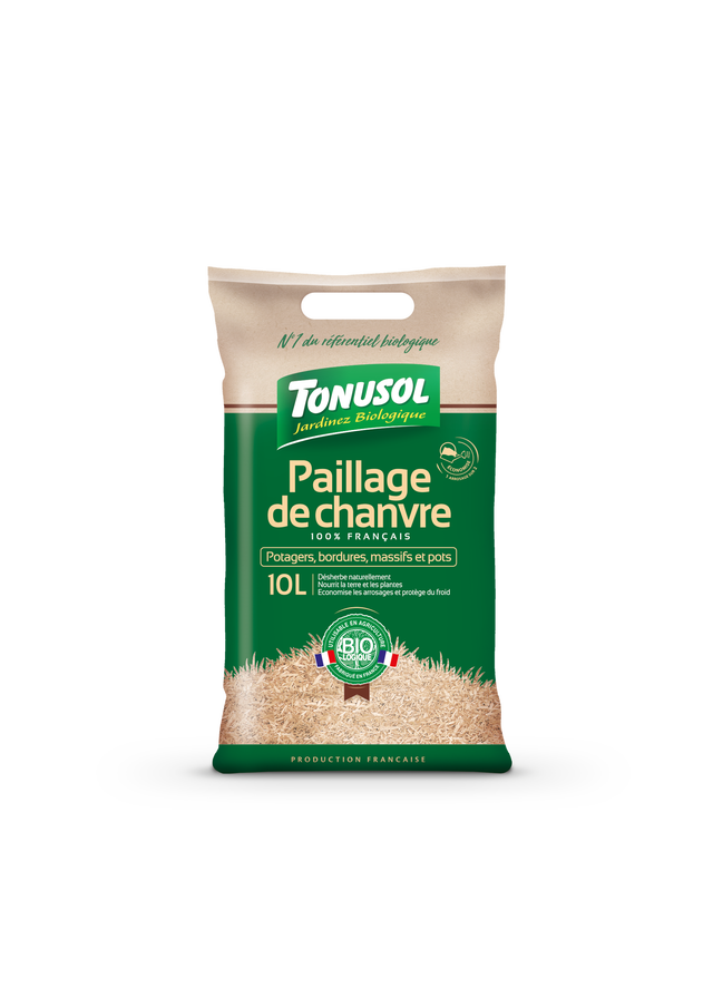 Paillage de chanvre, 10 L