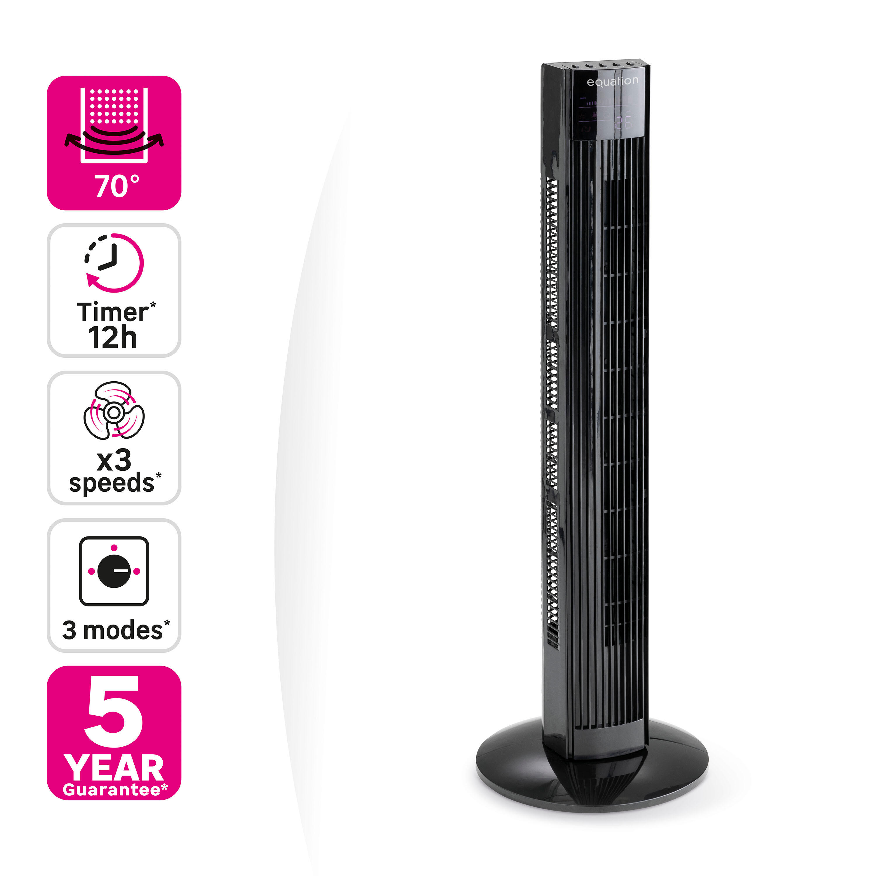 Torre de ventilação Equation skytower 45w 91cm - 9