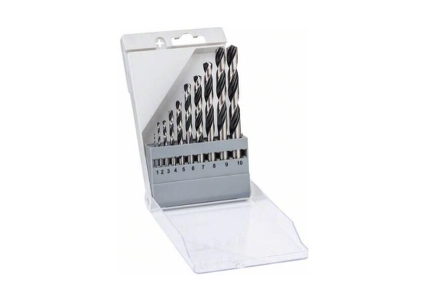 Set 10 uds brocas hss pointteq (1-10mm)
