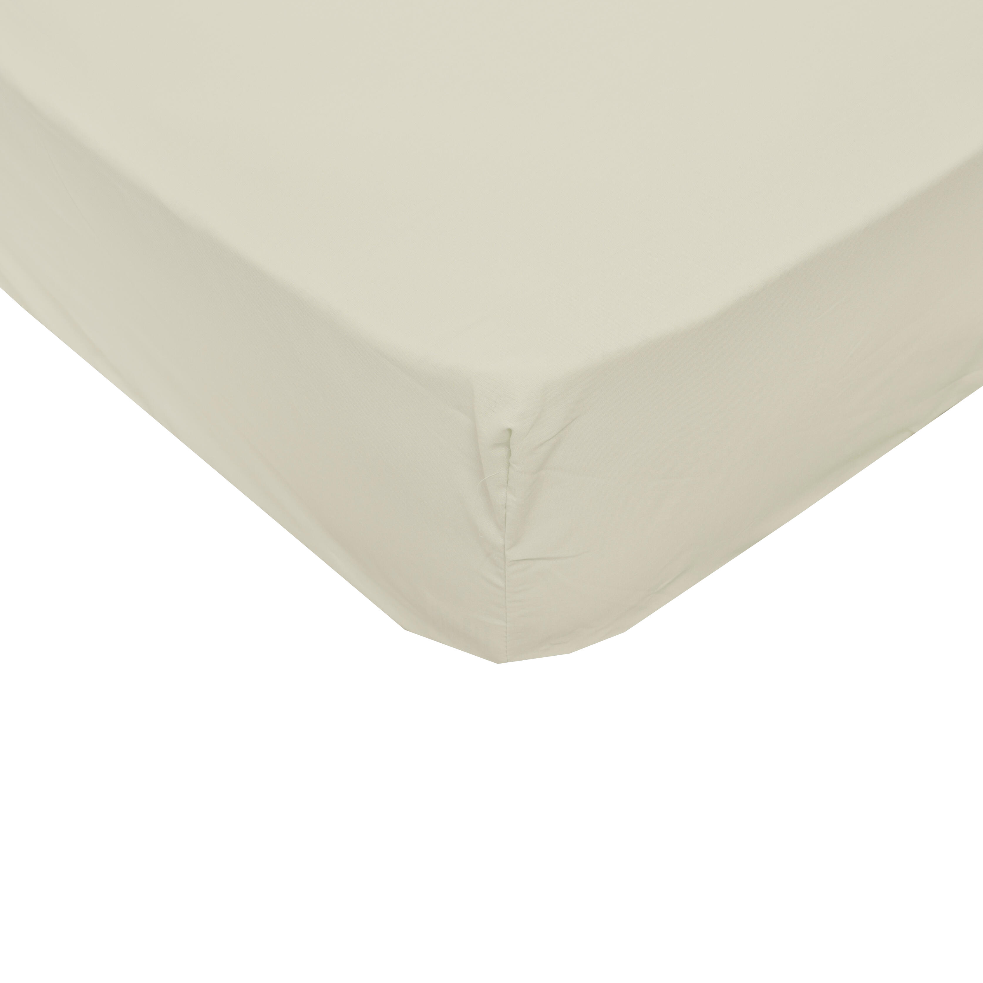 Sábana bajera con elástico Esencial algodón 144 hilos verde agua 180x200 para cama 180 cm - 6