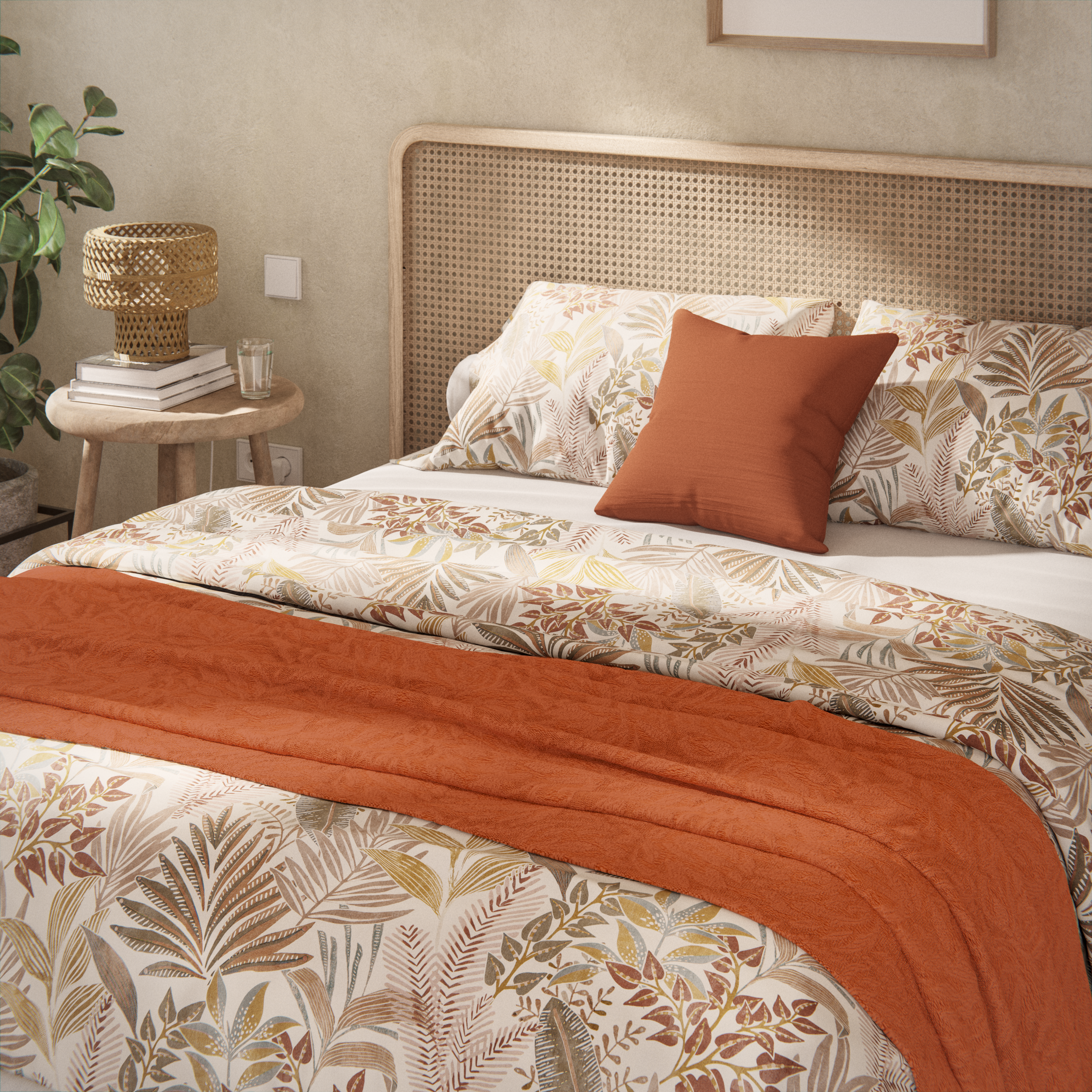 Candeeiro de mesa PANGA INSPIRE 21cm 1 luz bamboo - 5