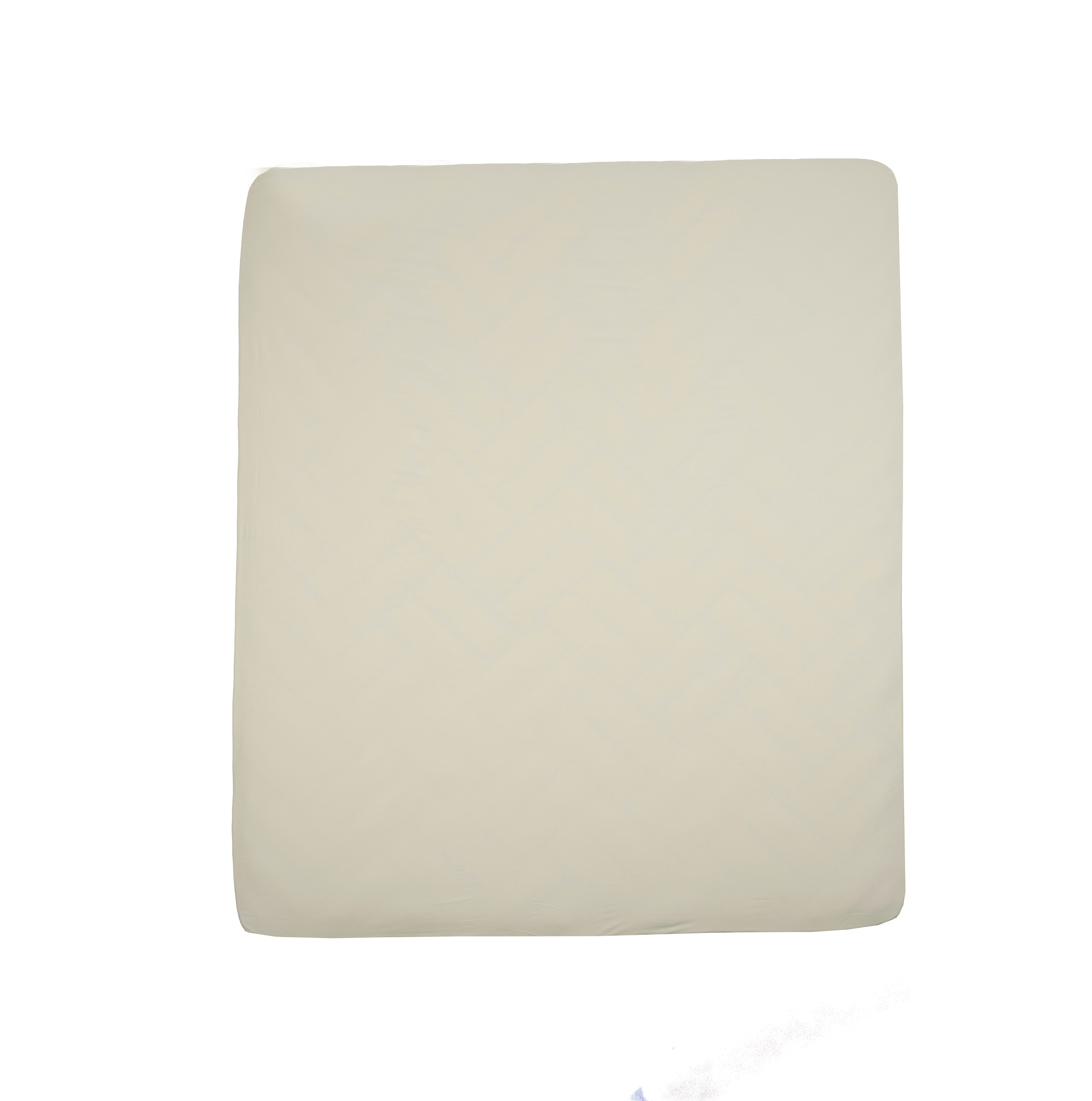 Sábana bajera con elástico Esencial algodón 144 hilos verde agua 180x200 para cama 180 cm - 2