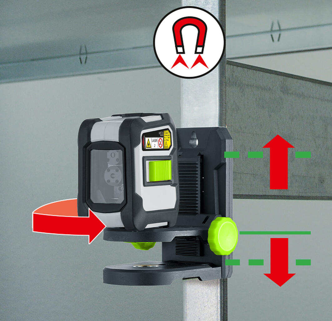 Nivel láser LASERLINER autoestabilizante para trípode de 0.3 mm a 10 m - 7
