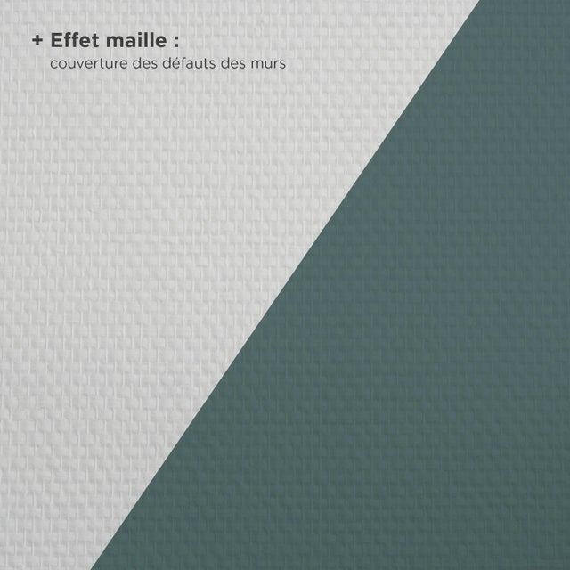 Toile de verre à peindre 120 g/m² Maille, l.1 x L.25 m