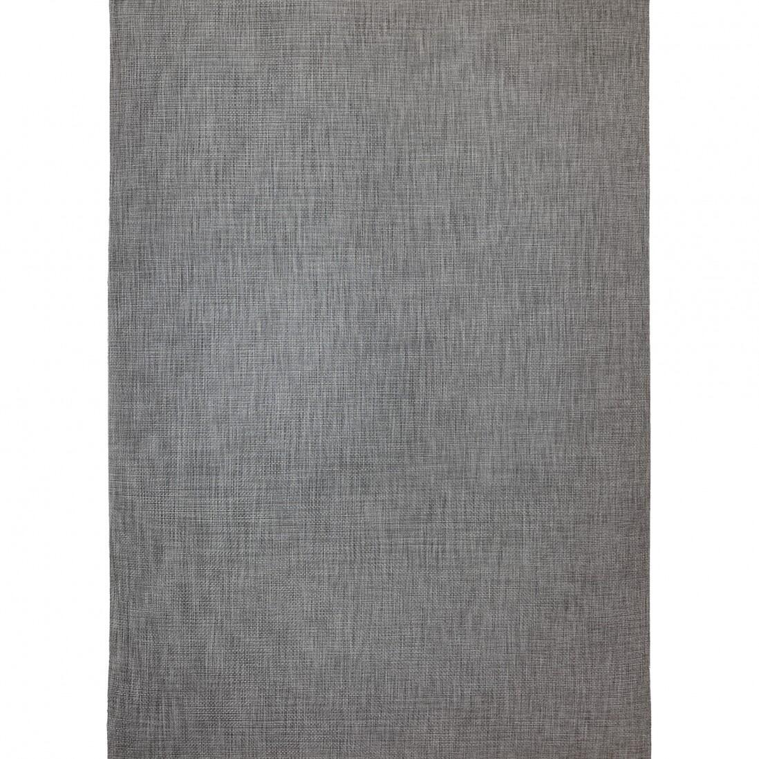 Alfombra pasillera pvc tejido plano base antideslizante denon 002/017 liso gris 67x250cm