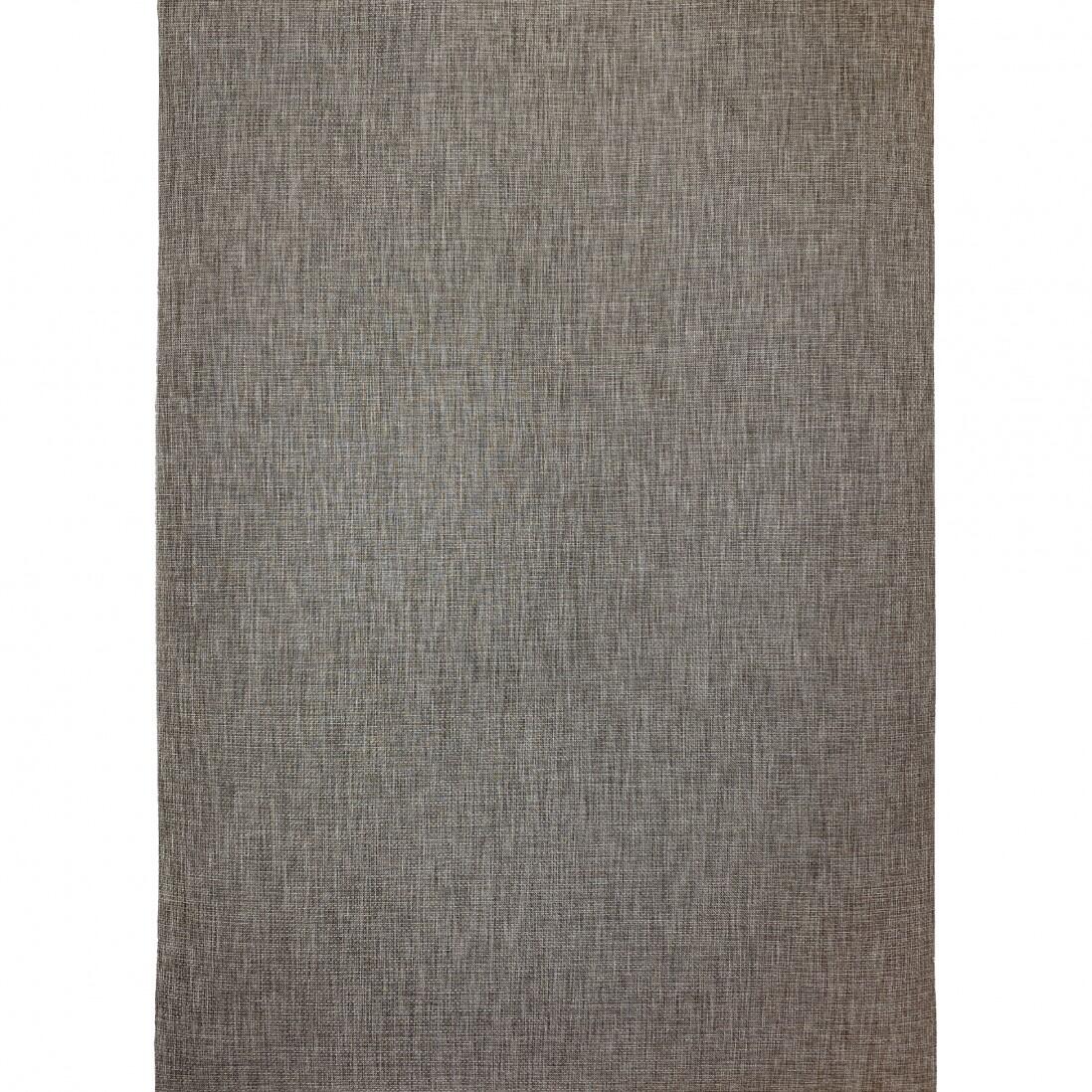 Alfombra pasillera pvc tejido plano base antideslizante denon 002/008 liso marron 67x250cm