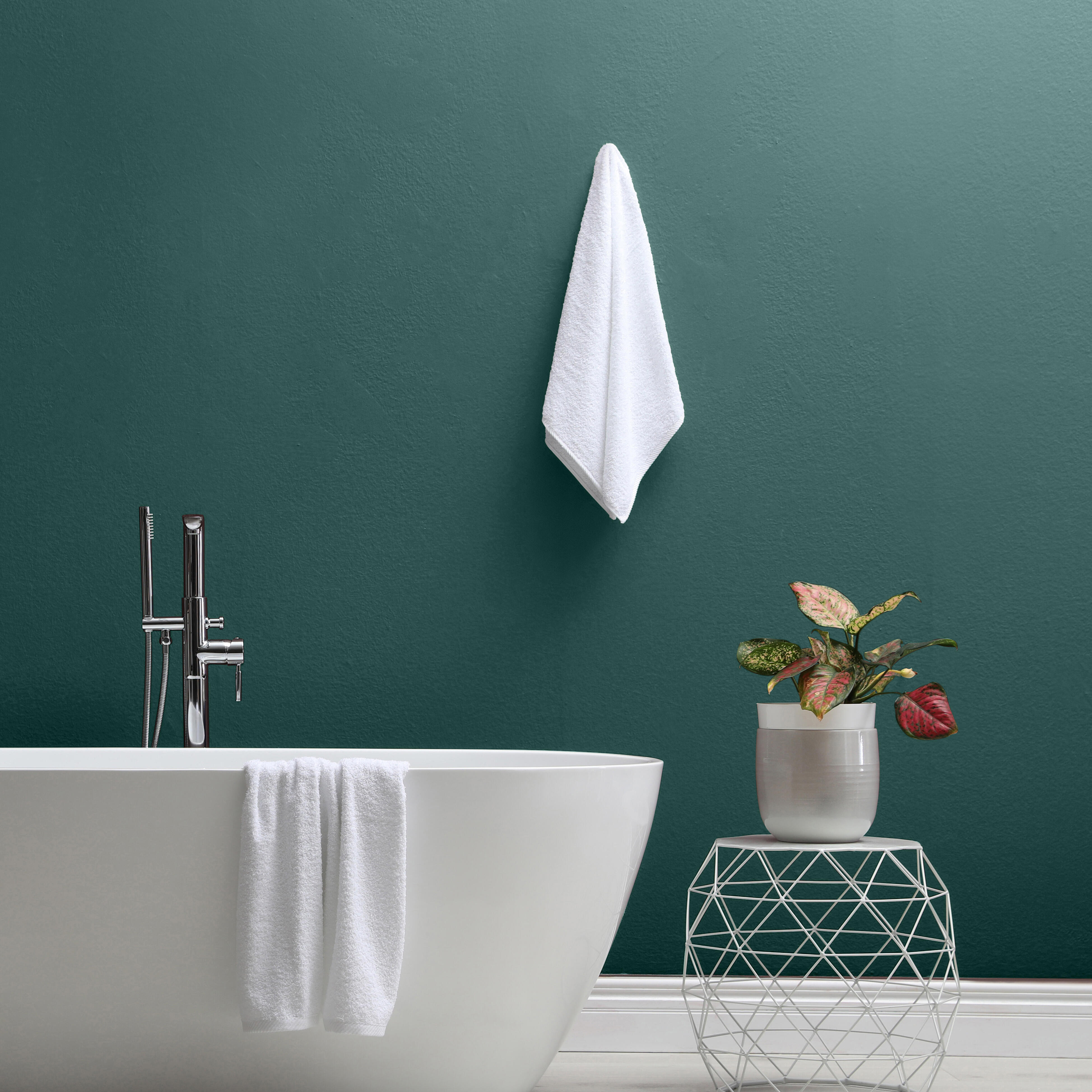 Peinture mur, boiserie laguna 2 satin LUXENS Cuisine et bain 2L - 5