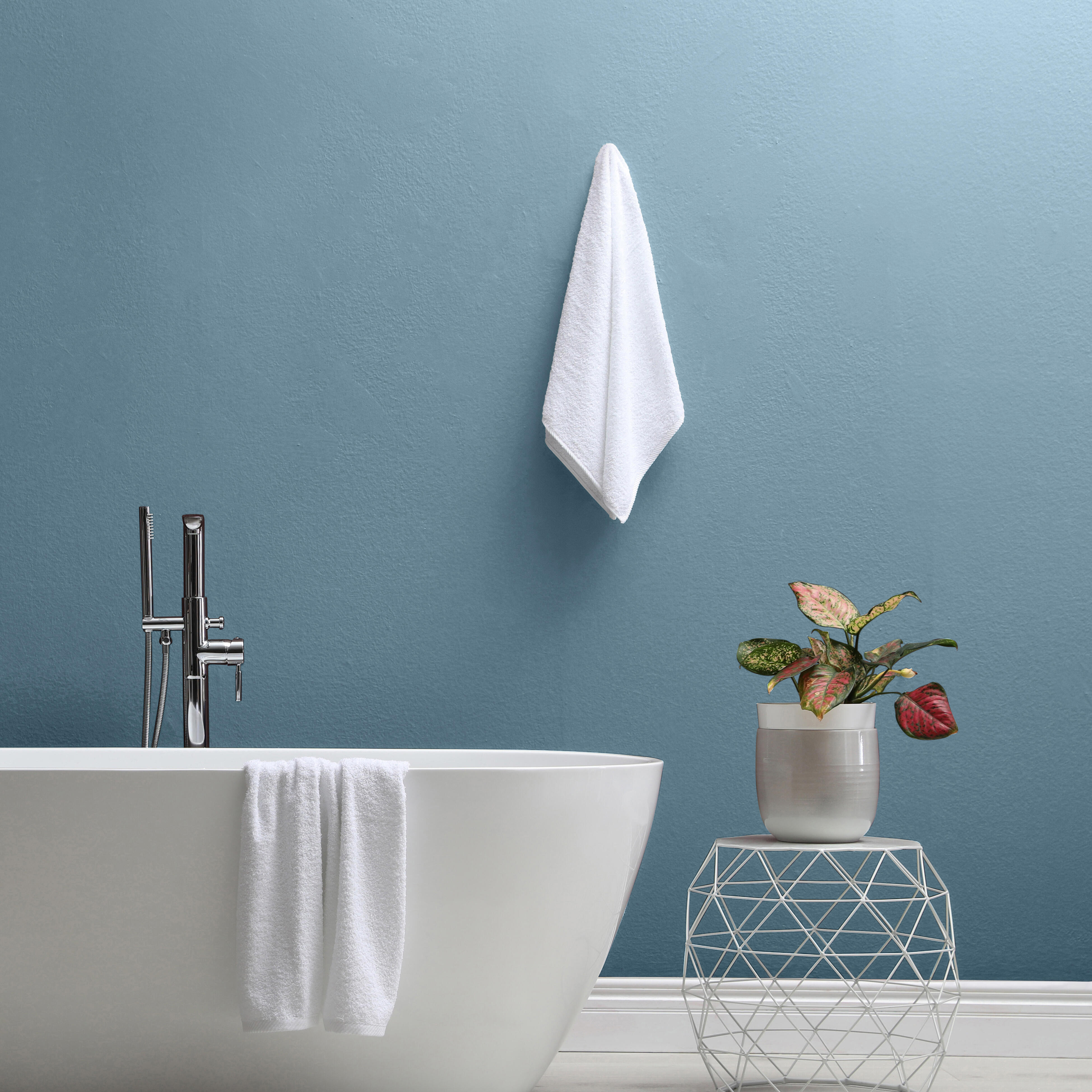 Peinture mur, boiserie fjord 5 satin LUXENS Cuisine et bain 2L - 2