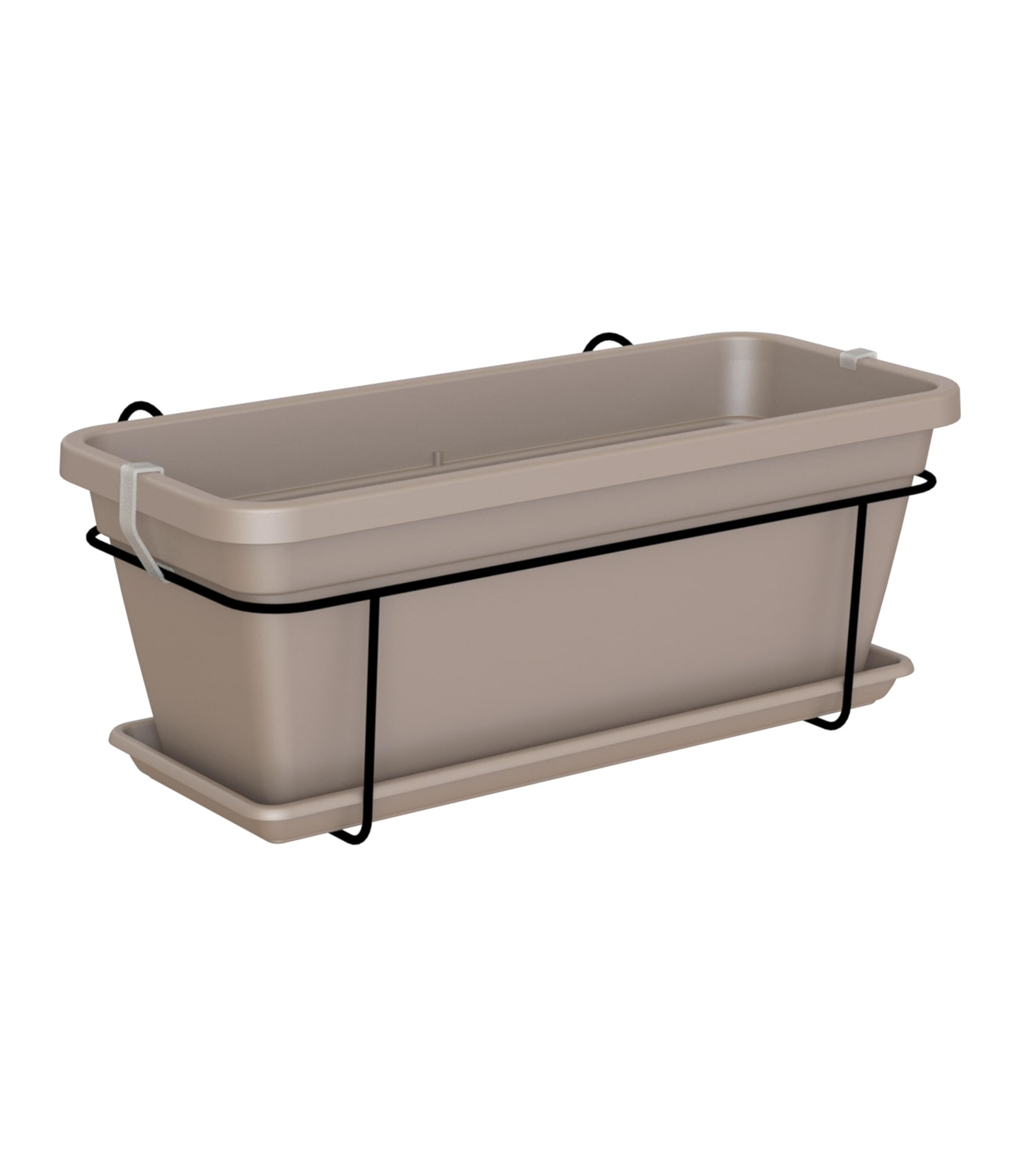 Kit jardinera l venezia topo 57,9x24,3x22cm