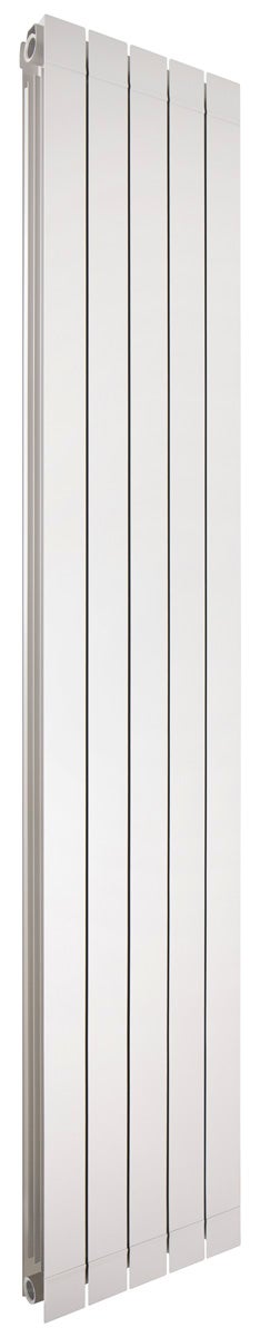 Radiateur eau chaude vertical PRODIGE neutral white  1620W H.206.6 x l.40 cm