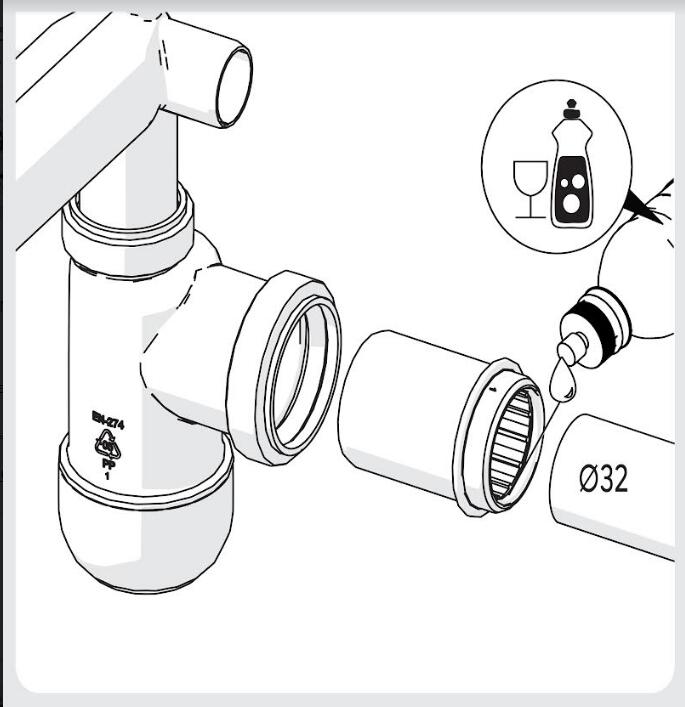 Jak ułatwić montaż syfonu śrubowego EQUATION? - 0