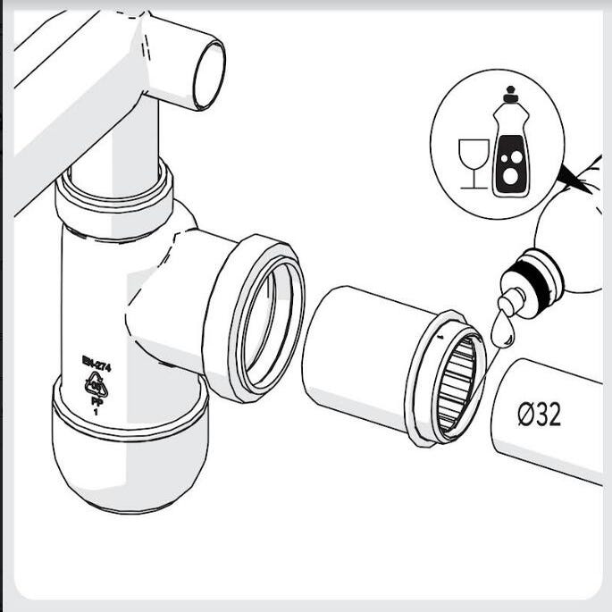 Jak ułatwić montaż syfonu śrubowego EQUATION?