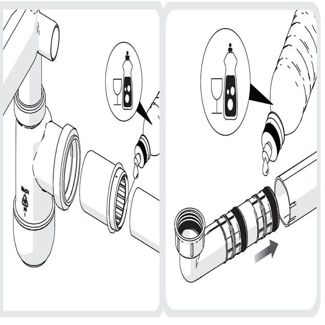 Jak mogę ułatwić montaż syfonu oszczędzającego miejsce EQUATION?