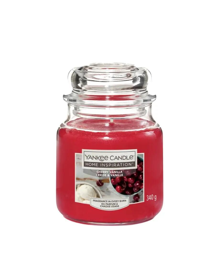 Candela profumata YANKEE CANDLE  essenza cherry vanilla  Ø 9.5 cm H 13 cm - 7