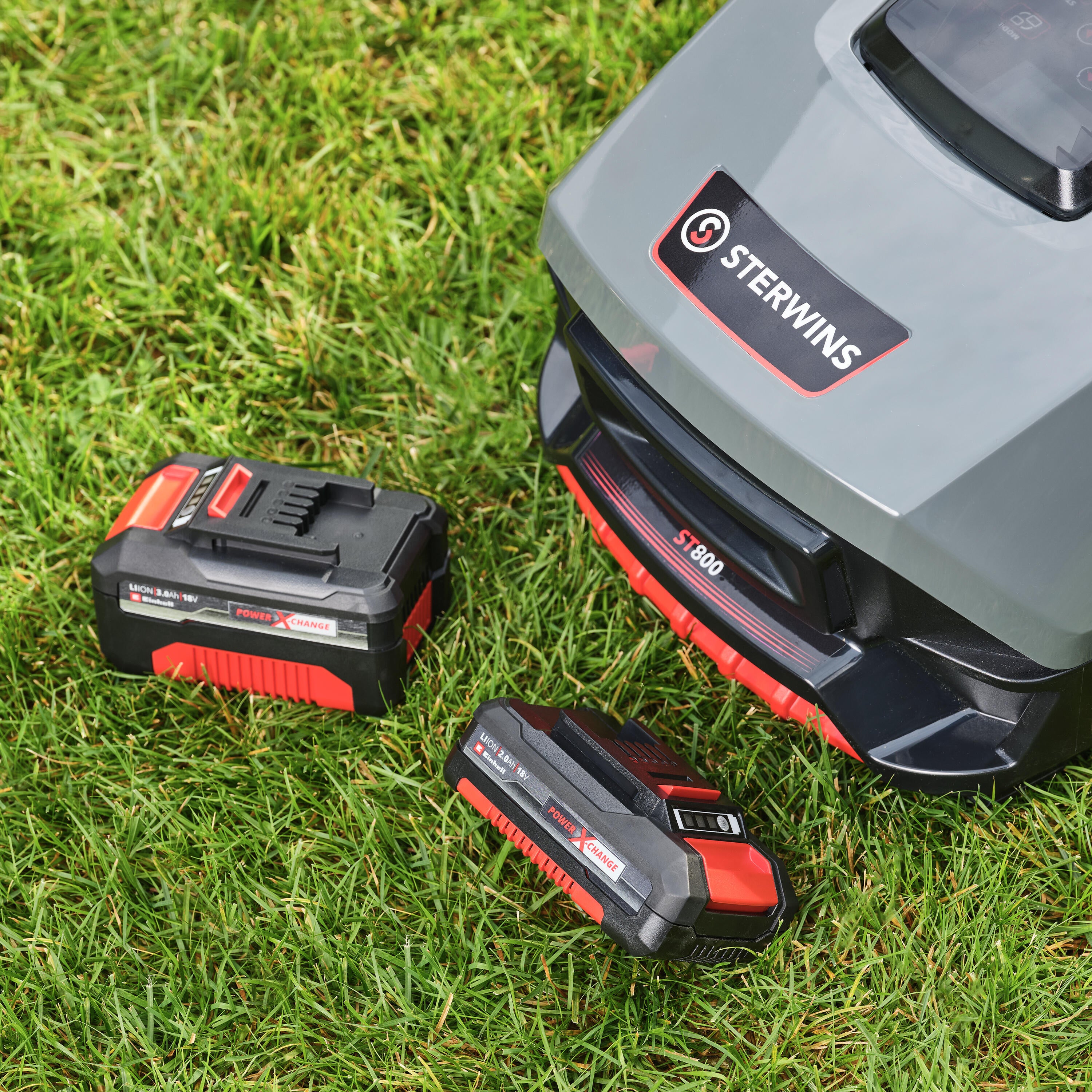 Robot tagliaerba STERWINS con filo perimetrale larghezza di taglio 18 cm - 17