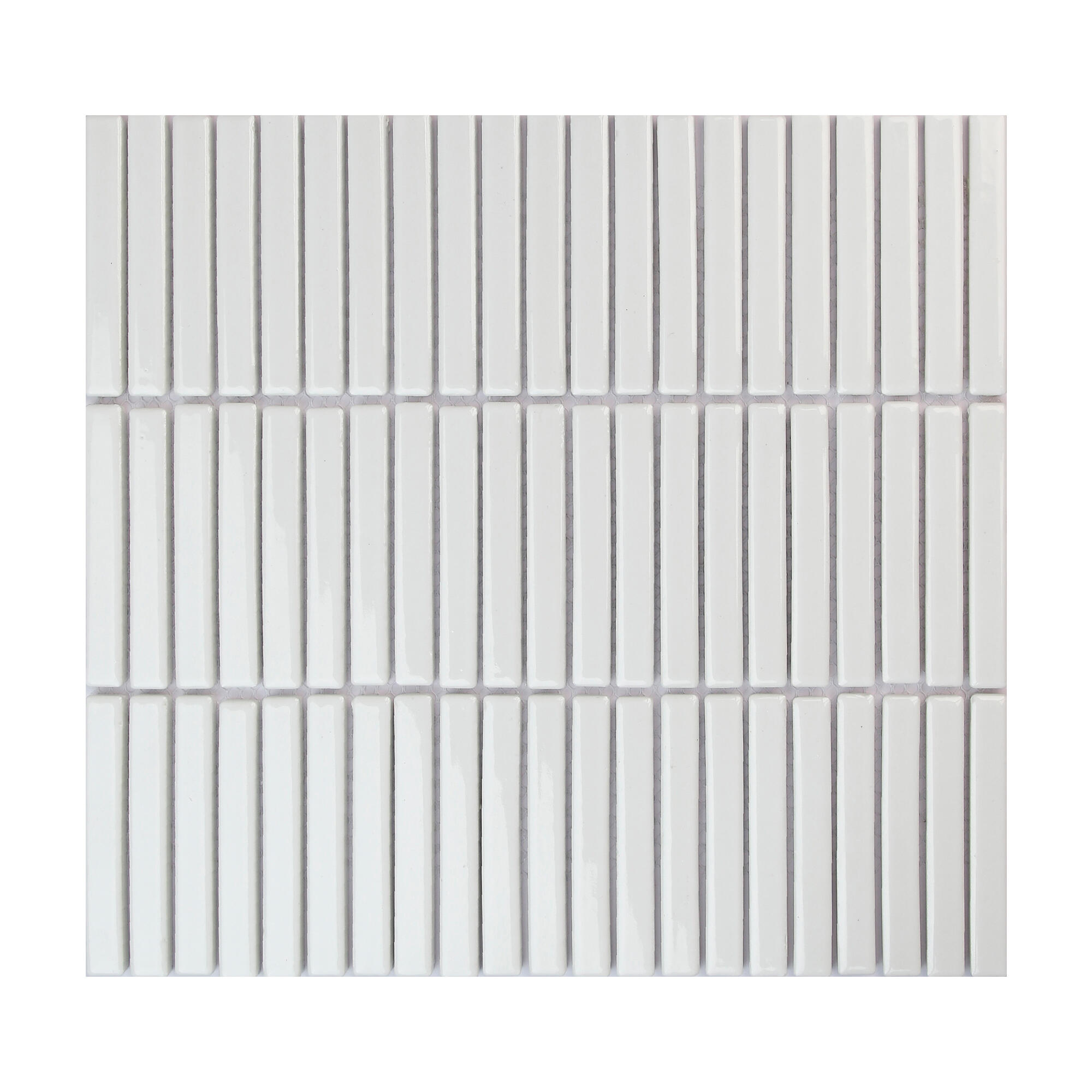 1 plaque de mosaïque Citia verre blanc 29.2 x 28 cm ARTENS - 6
