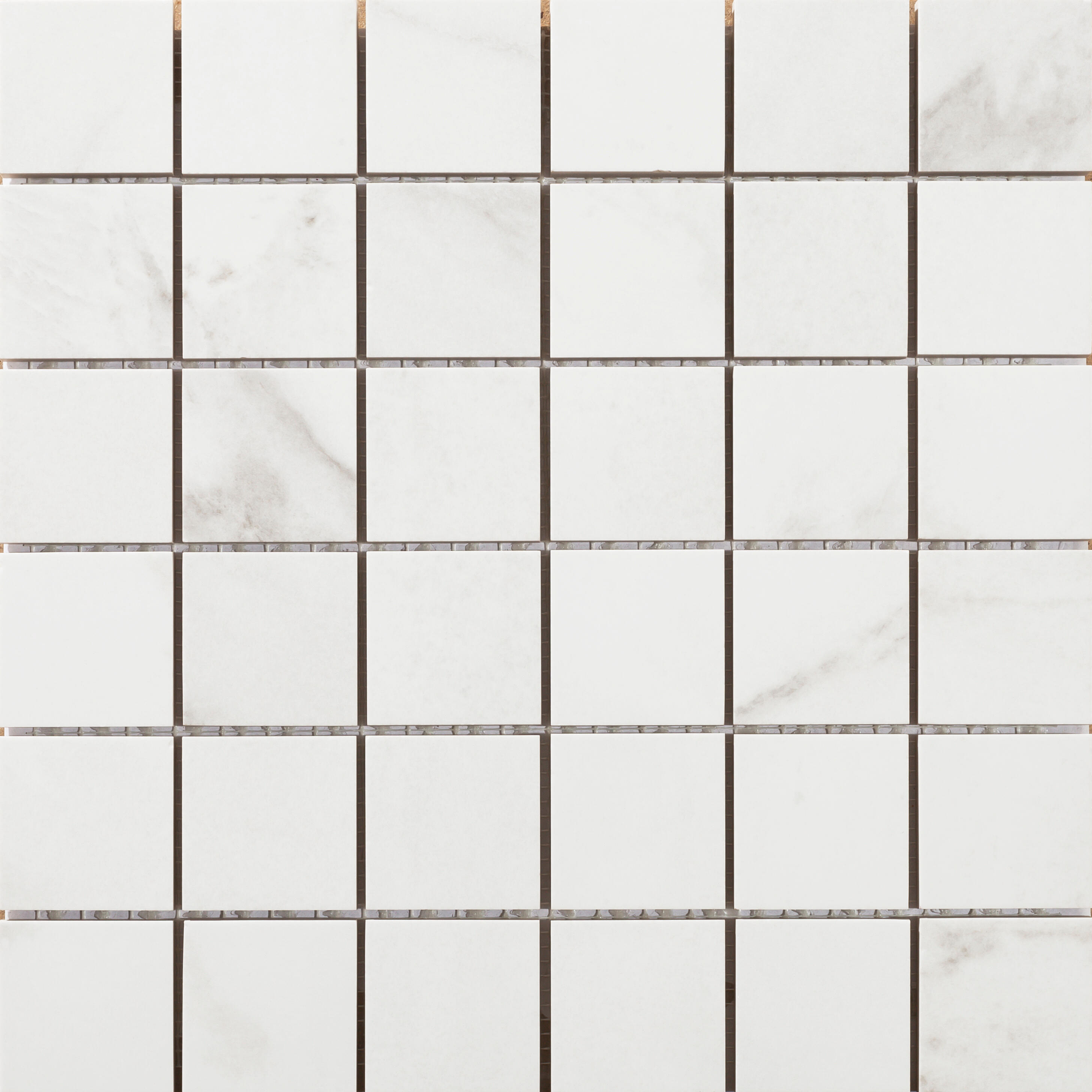 Mosaïque mur Marmi porcelaine effet marbre blanc 0.0 x 0.0 cm ARTENS - 6