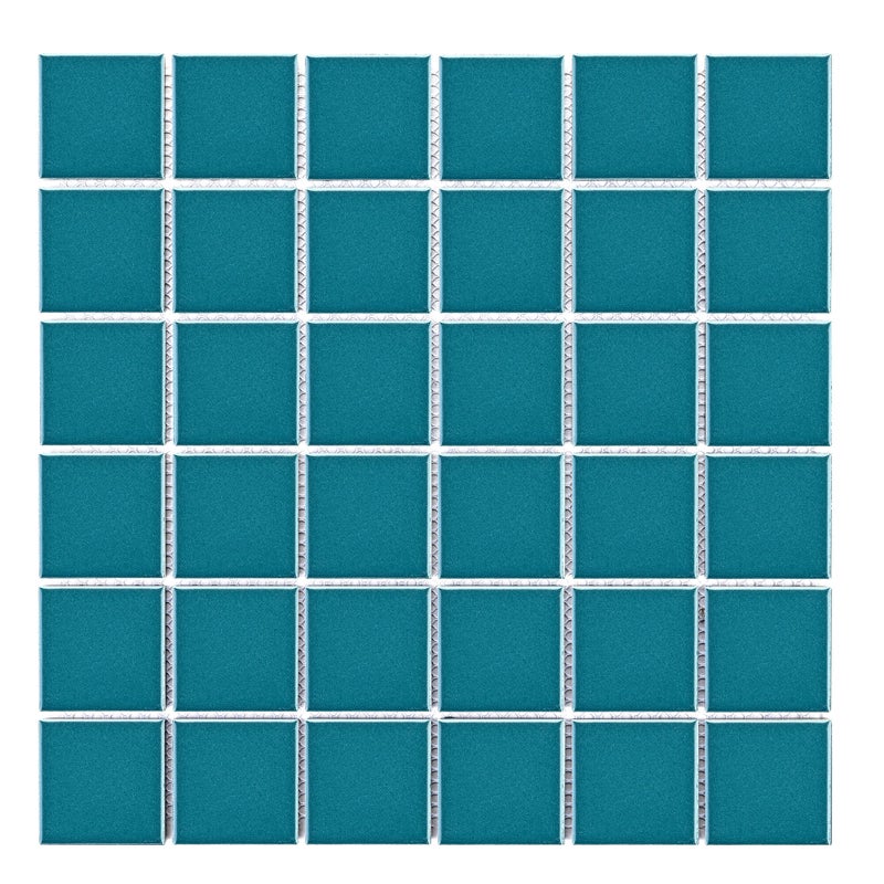 Mozaika Kiel Green Squar Mat 30.3x30.3 Artens