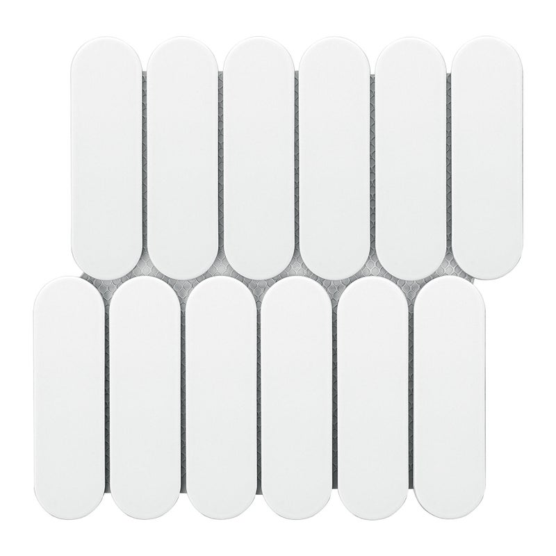 Mozaika Gelule White Mat 29 X 29.3 Artens