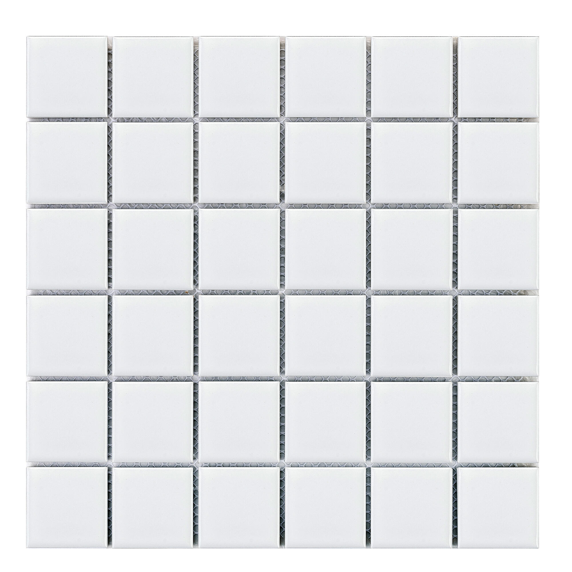 Mozaika Kiel 2 White Glossy 30.3 X 30.3 Artens