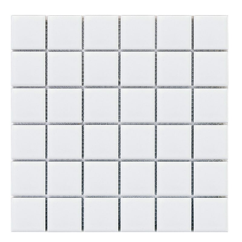 Mozaika Kiel 2 White Glossy 30.3 X 30.3 Artens