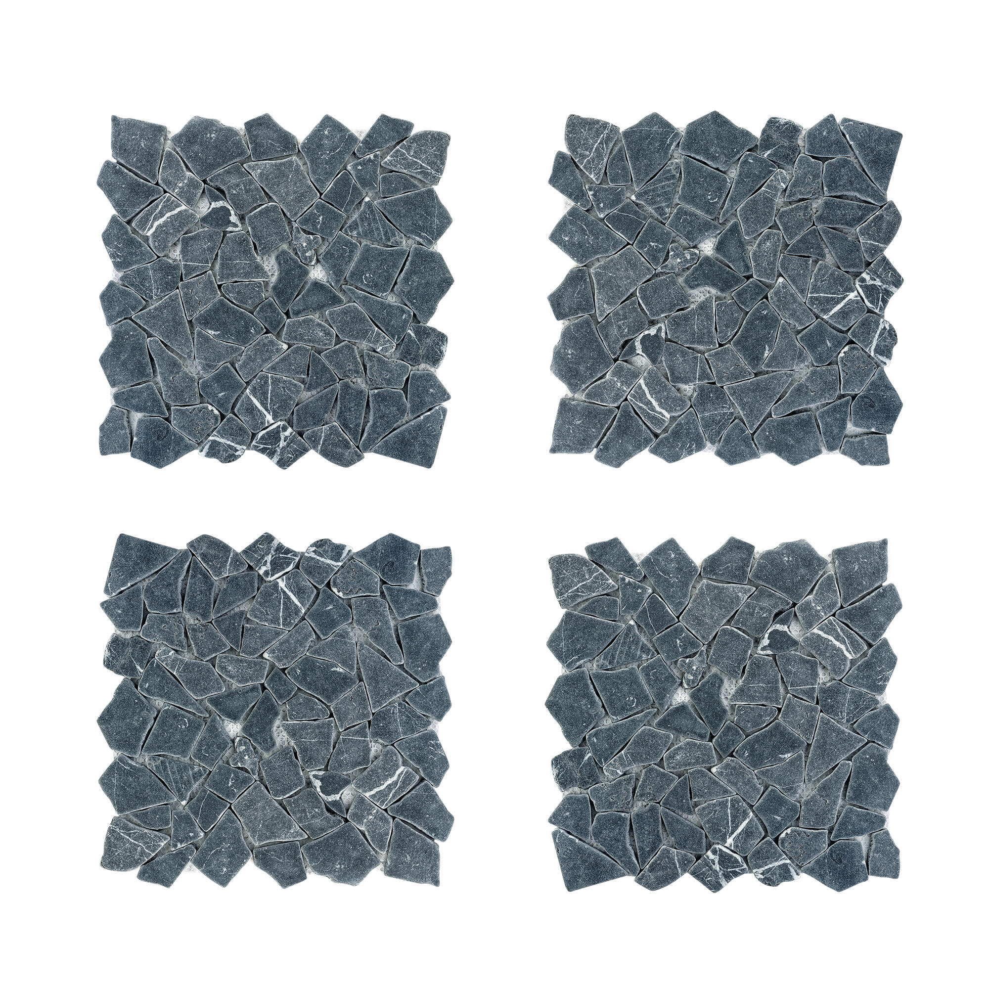 1 plaque de mosaïque Opux marbre noir 30.5 x 30.5 cm ARTENS - 7