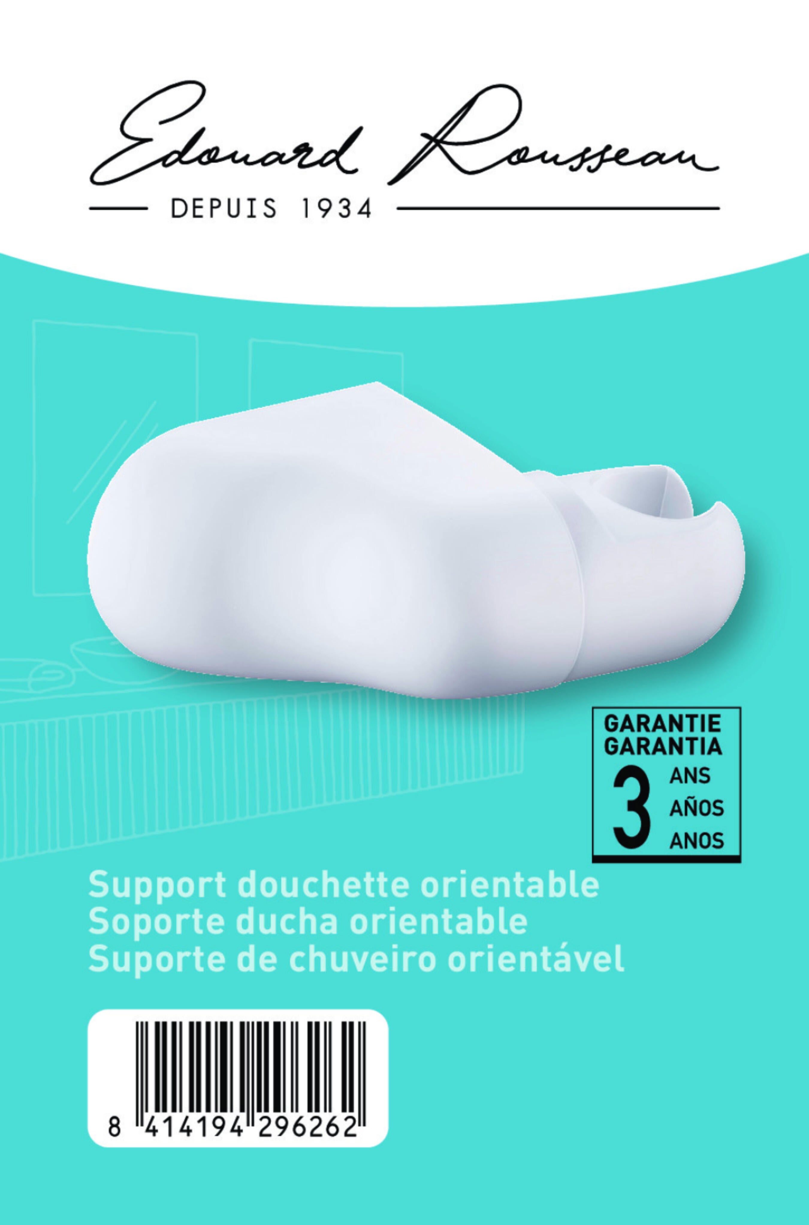 Soporte de ducha   EDOUARD ROUSSEAU blanco - 6