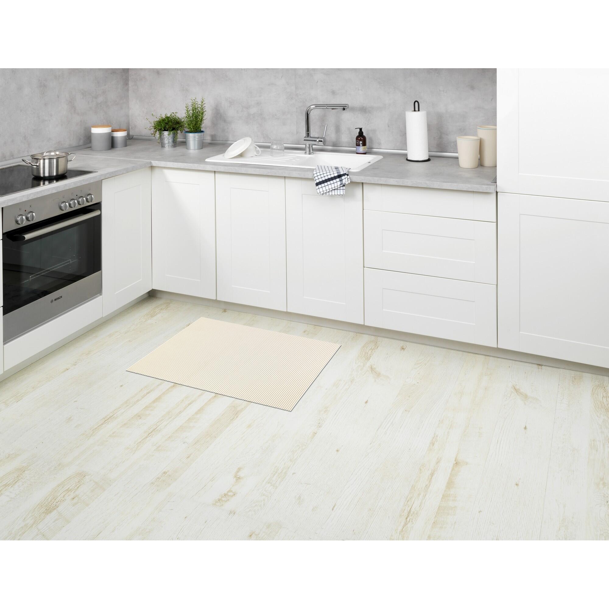 Alfombra antideslizante Softfoam beige 50x80 cm - 4