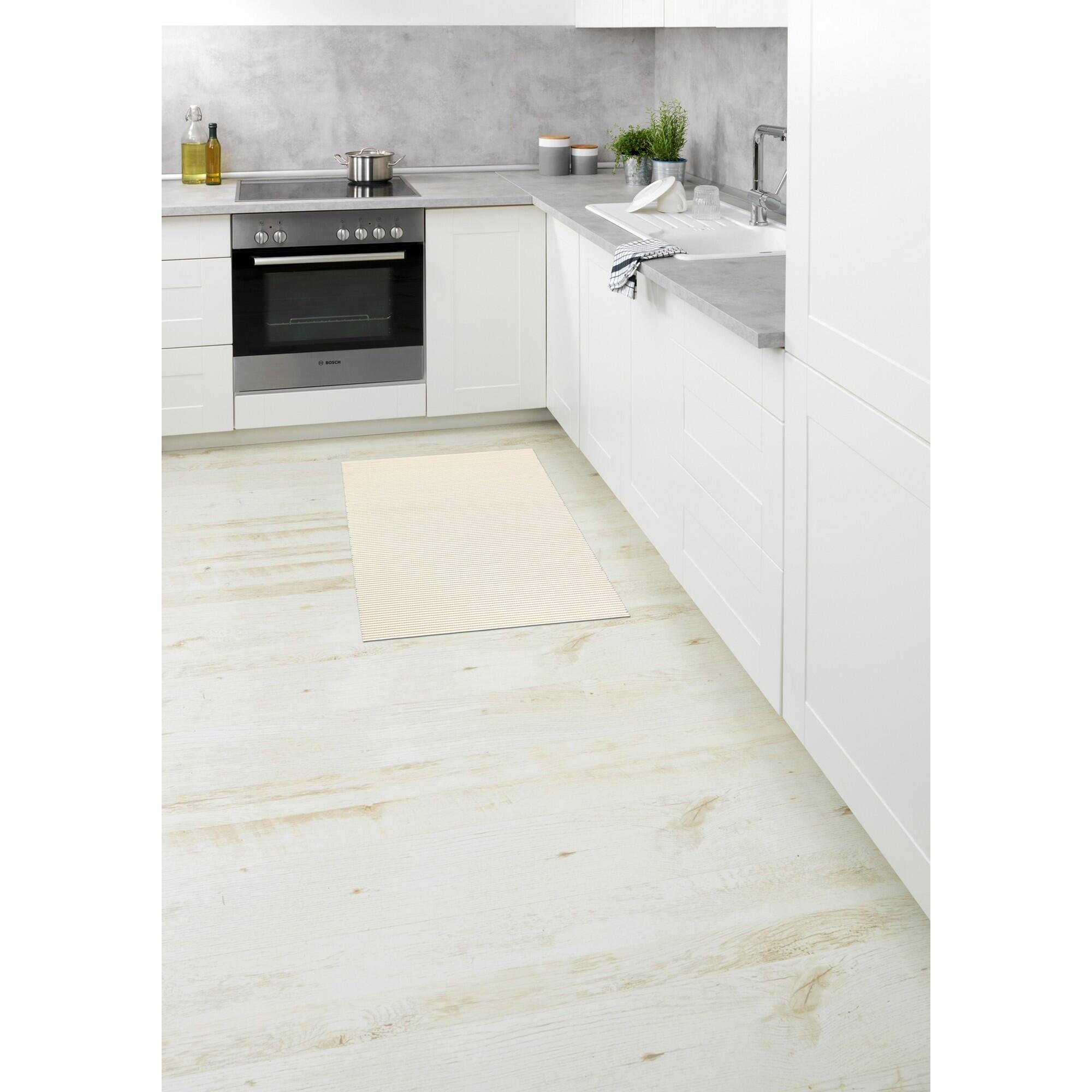 Alfombra antideslizante Softfoam beige 50x80 cm - 2
