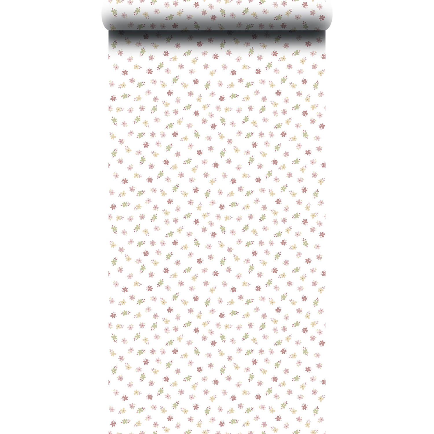 Papier peint intissé Babyland fleurettes rose - 4
