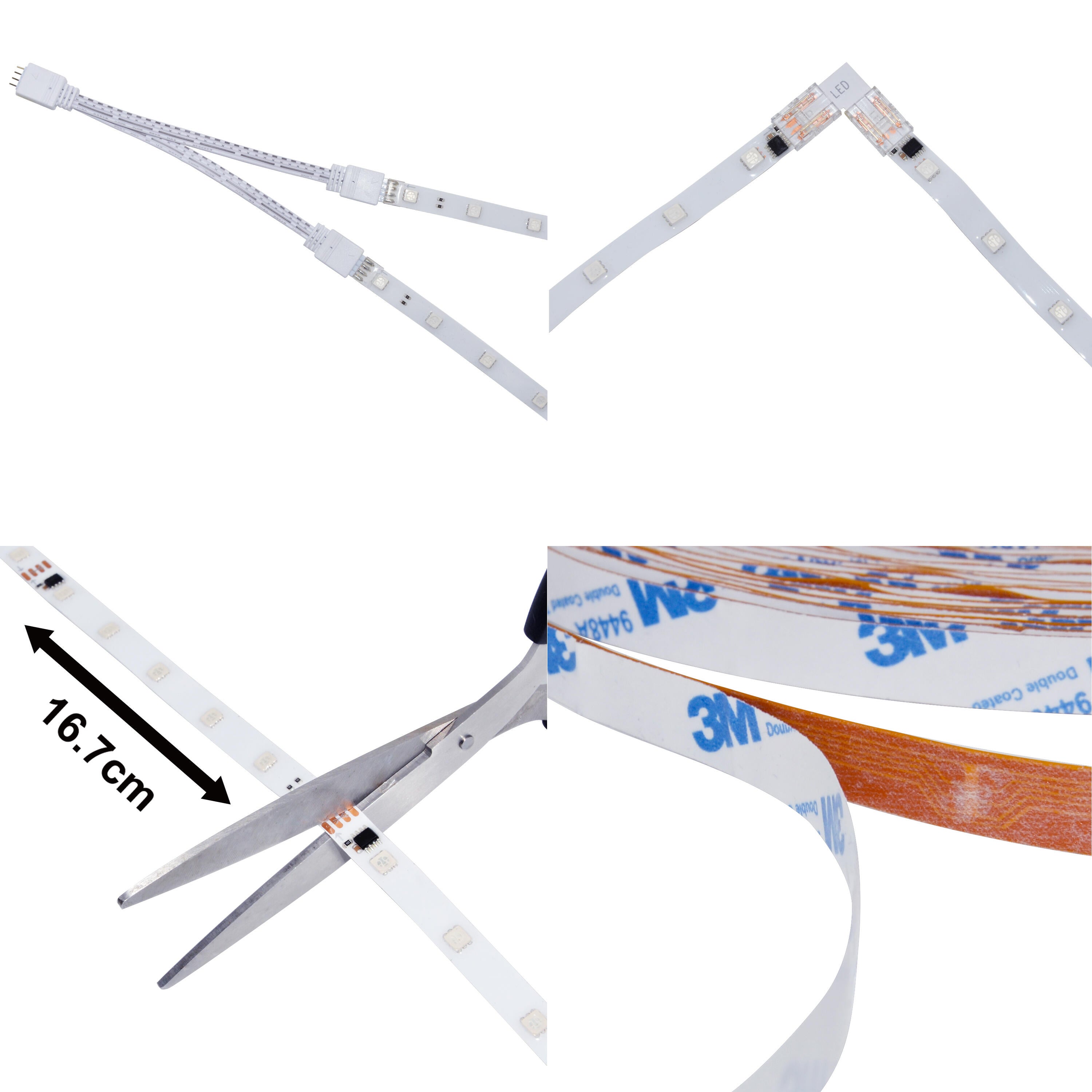 Taśma LED Music Driver RGB Tirli 2 x 10 m IP20 Inspire - 9