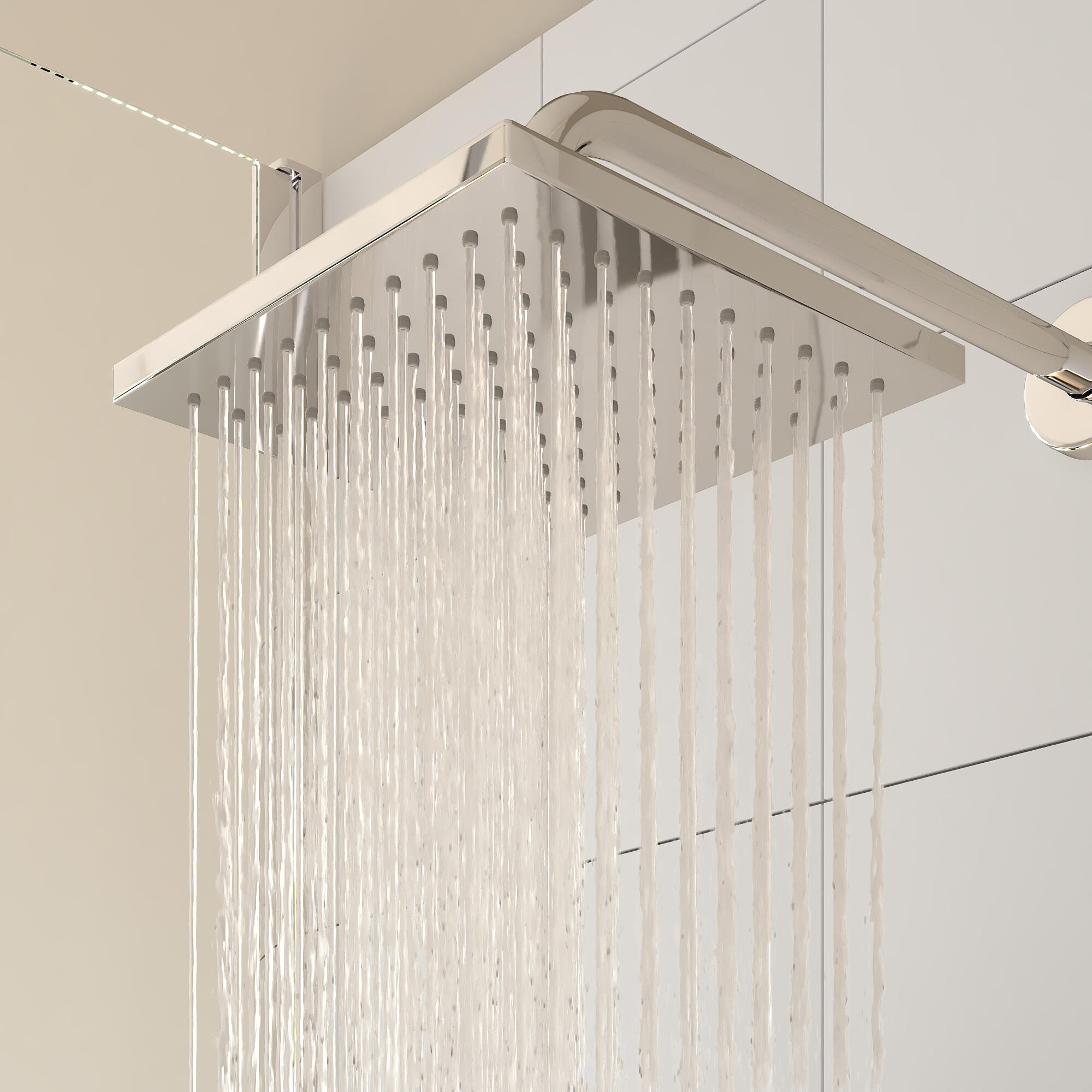 Cabeça de duche 20 cm cromado Sensea Lana - 4