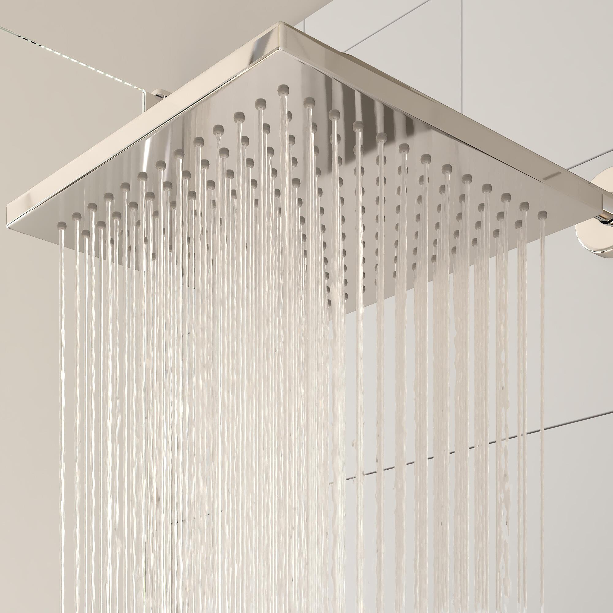 Cabeça de duche 25 cm cromado Sensea Lana - 4