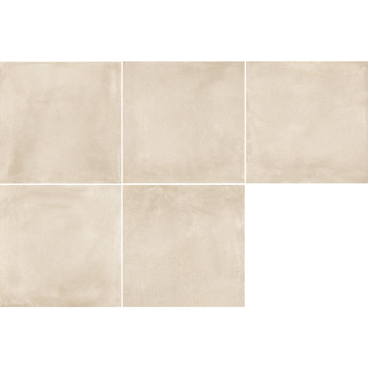 Piastrella da pavimento interno in gres naturale 60.4 x 60.4 cm smaltato beige opaco Roller Sable R9 traffico intenso (pei 4/5) Sp. 7.4 mm 1.46 mq - 2