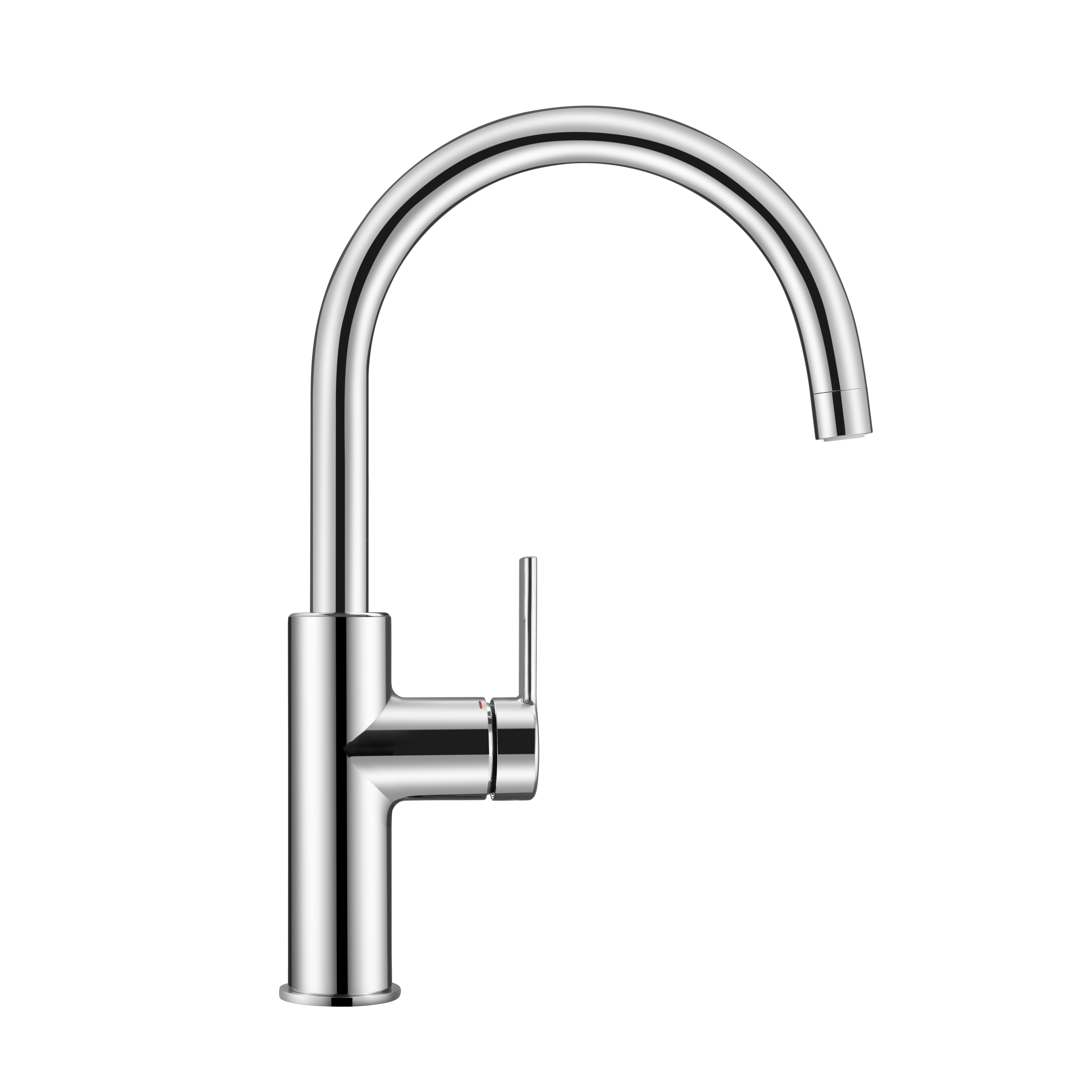Grifo de cocina monomando caño alto delinia star cromado