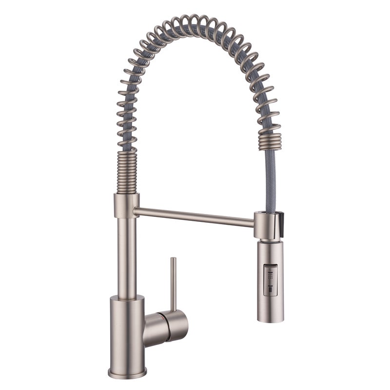 Bateria kuchenna z wyciąganą wylewką U 43,7 cm Tomas Niekiel Szczotkowany Delinia