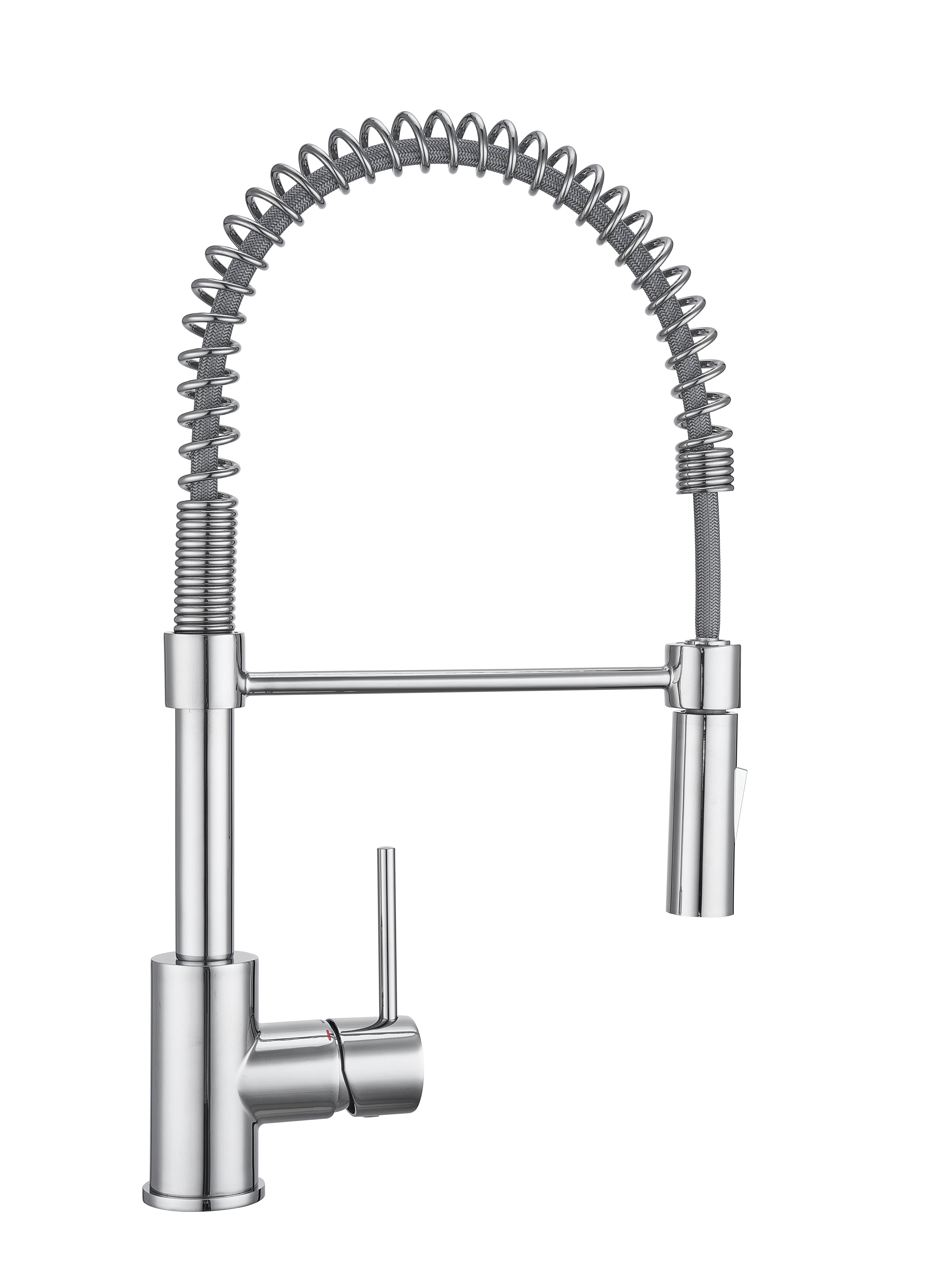 Grifo de cocina monomando caño alto delinia tomas cromado