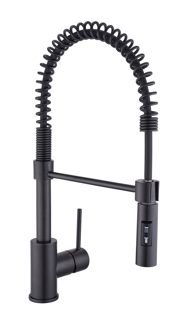 Bateria kuchenna z wyciąganą wylewką U 43,7 cm Tomas Czarna Delinia