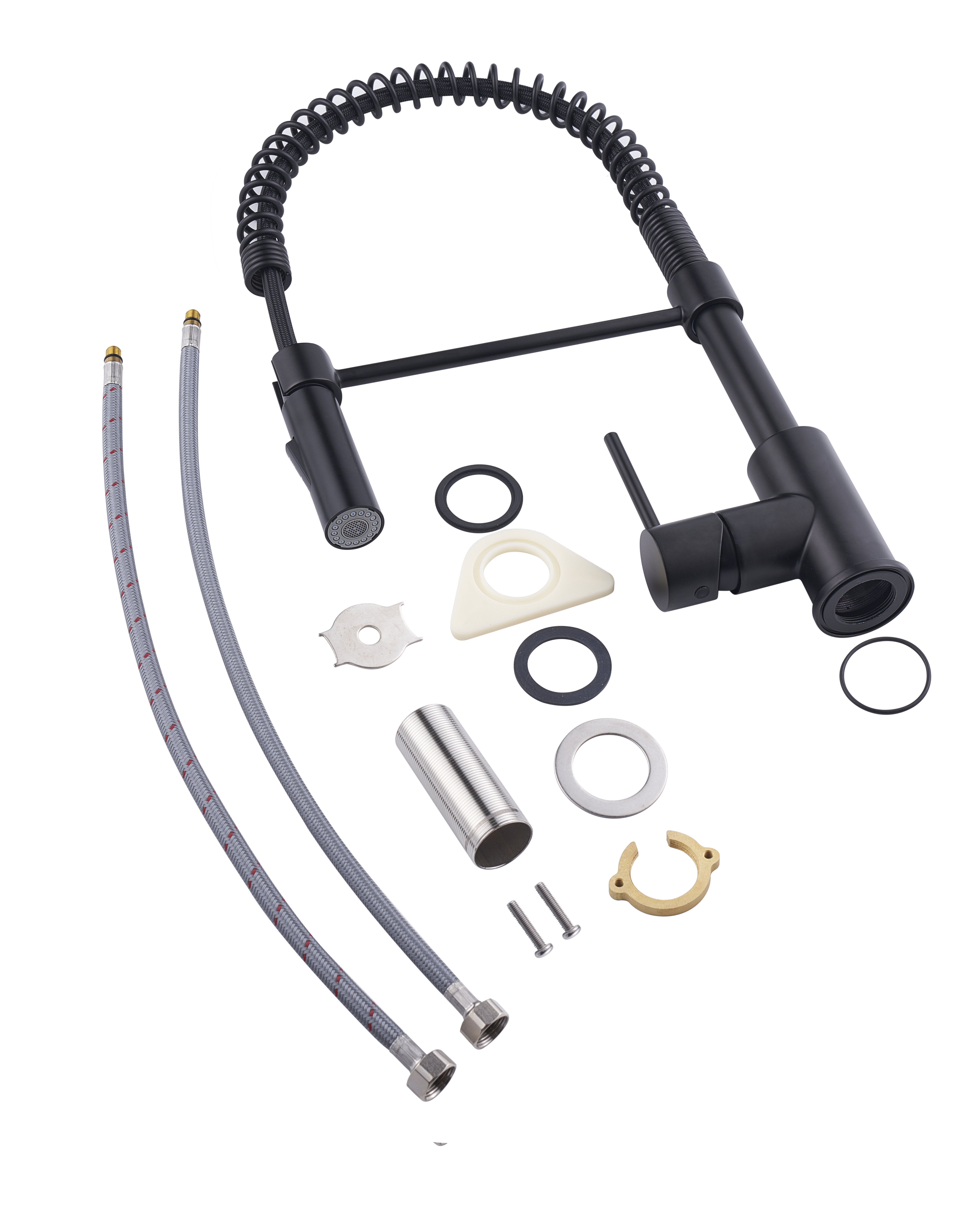 Mitigeur de cuisine avec douchette DELINIA Tomas noir - 10