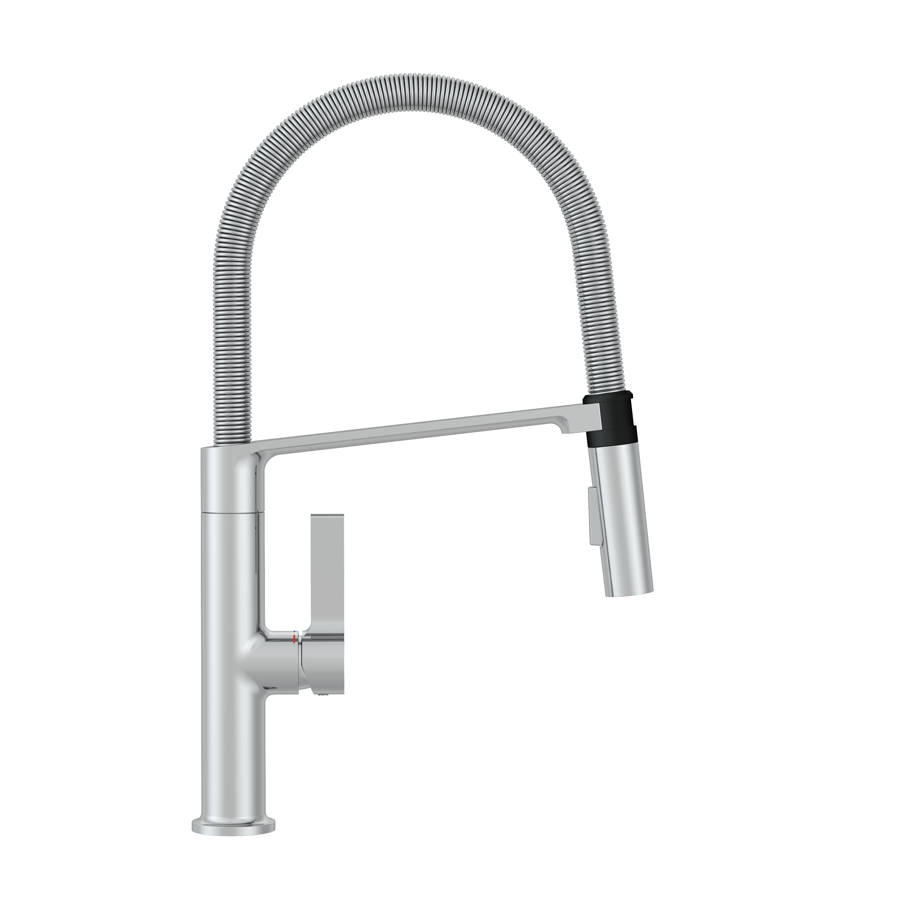 Bateria kuchenna z wyciąganą wylewką U 49 cm Deli Olly Chrom Delinia - 7