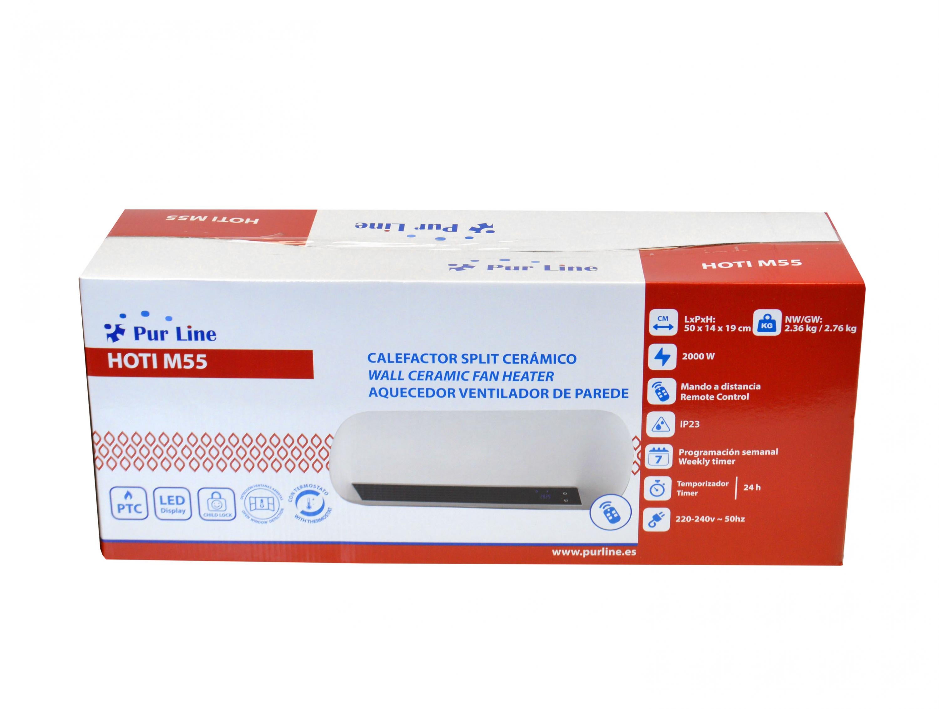 Aquecedor Split de parede M55 Hoti - 10