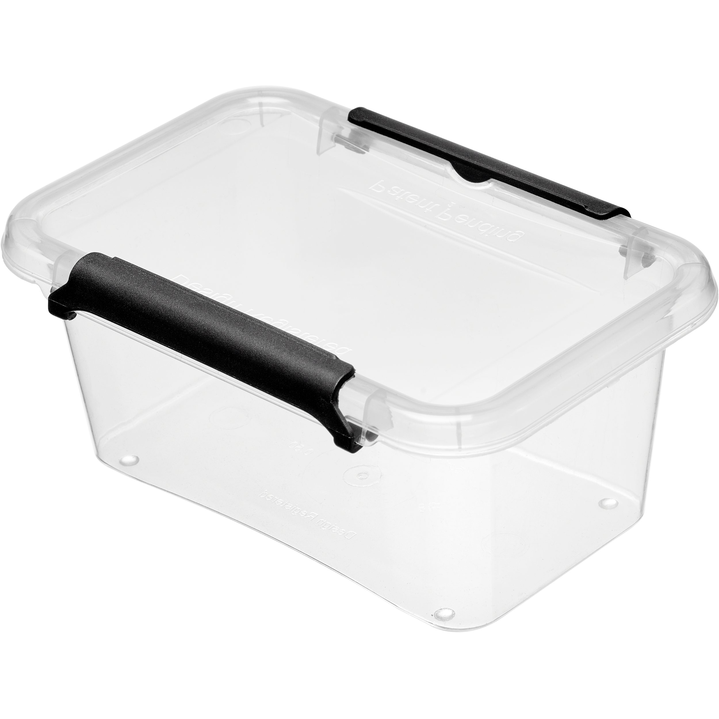 Pudełko z pokrywką 0.5 l 9.5 x 4.5 x 15 cm Spaceo