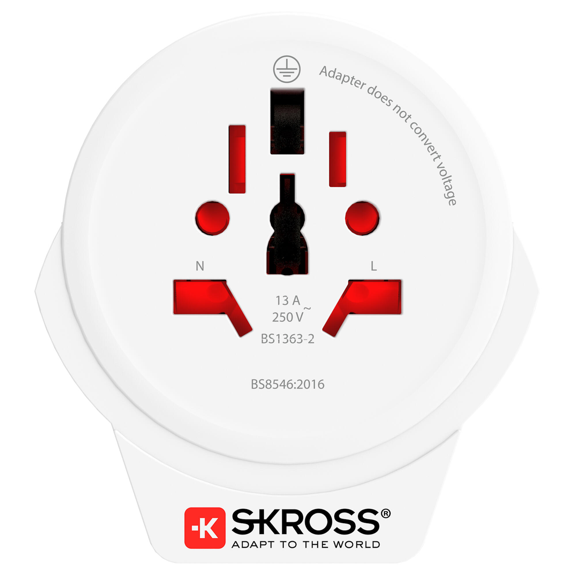 ADATTATORE COVERTITORE SPINA AMERICANA ED ITALIANA USA EU COLORE BIANCO PLUG - Foto 7